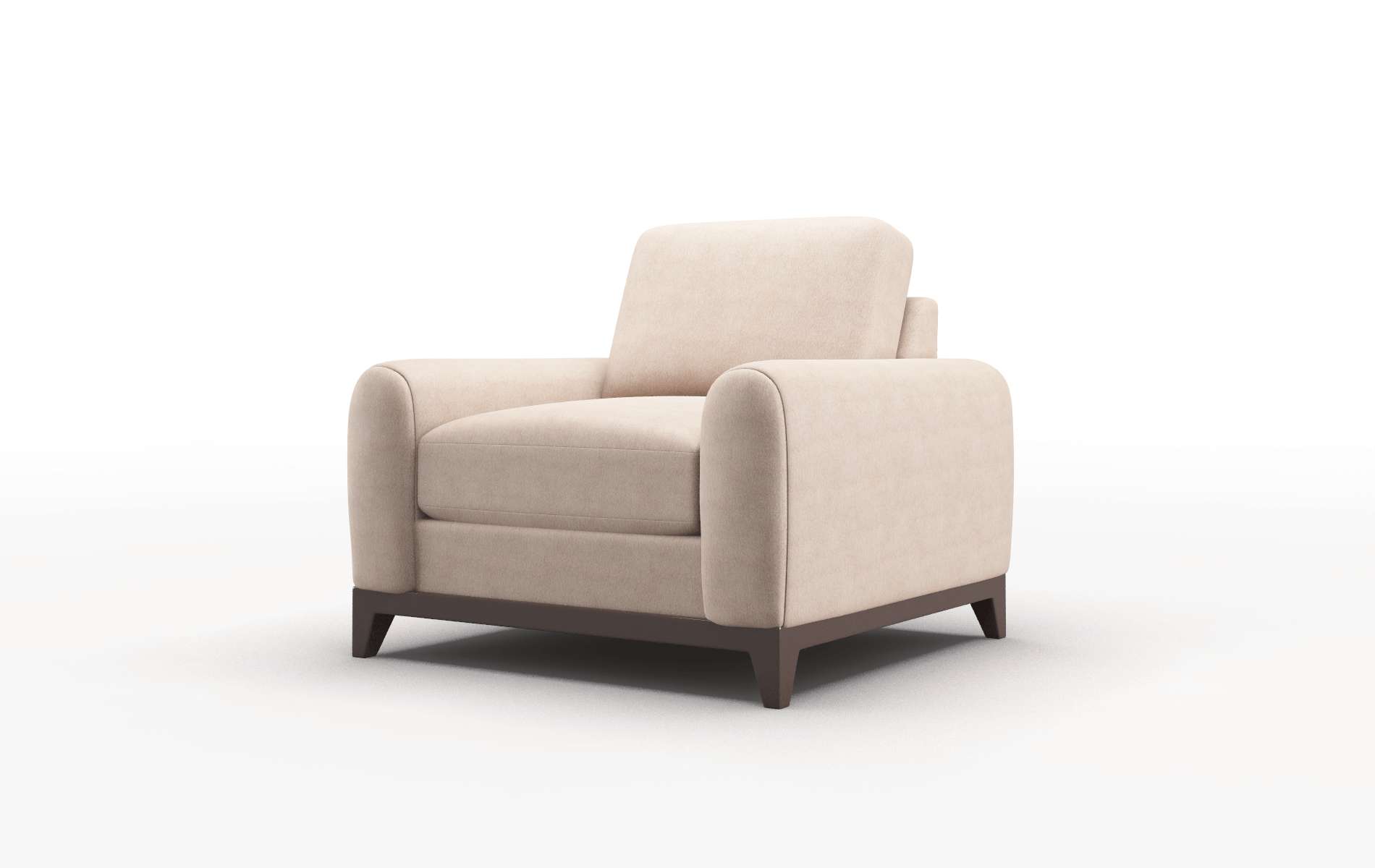 Mykonos Bella Pewter Chair espresso legs 4