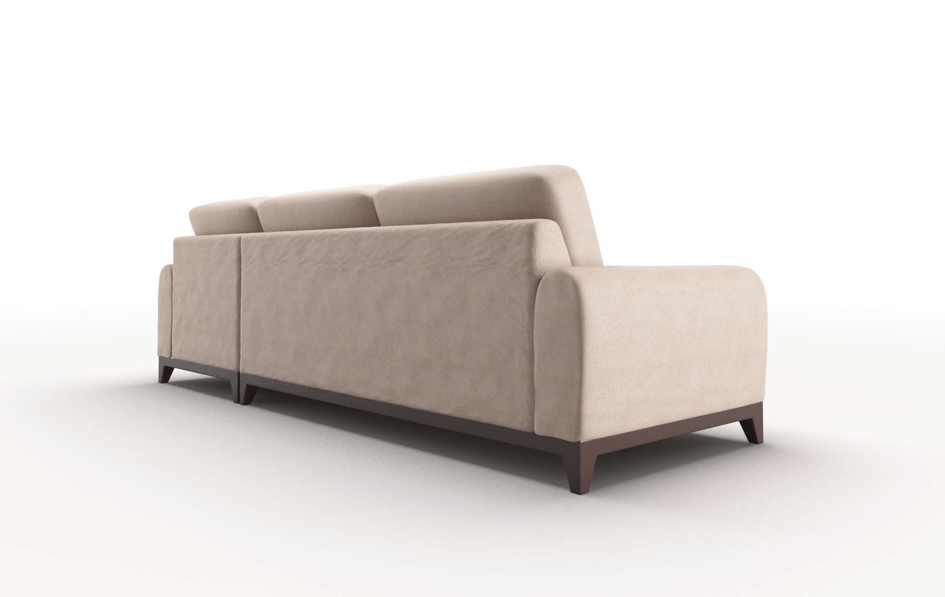 Mykonos Bella Pewter Panel espresso legs 5