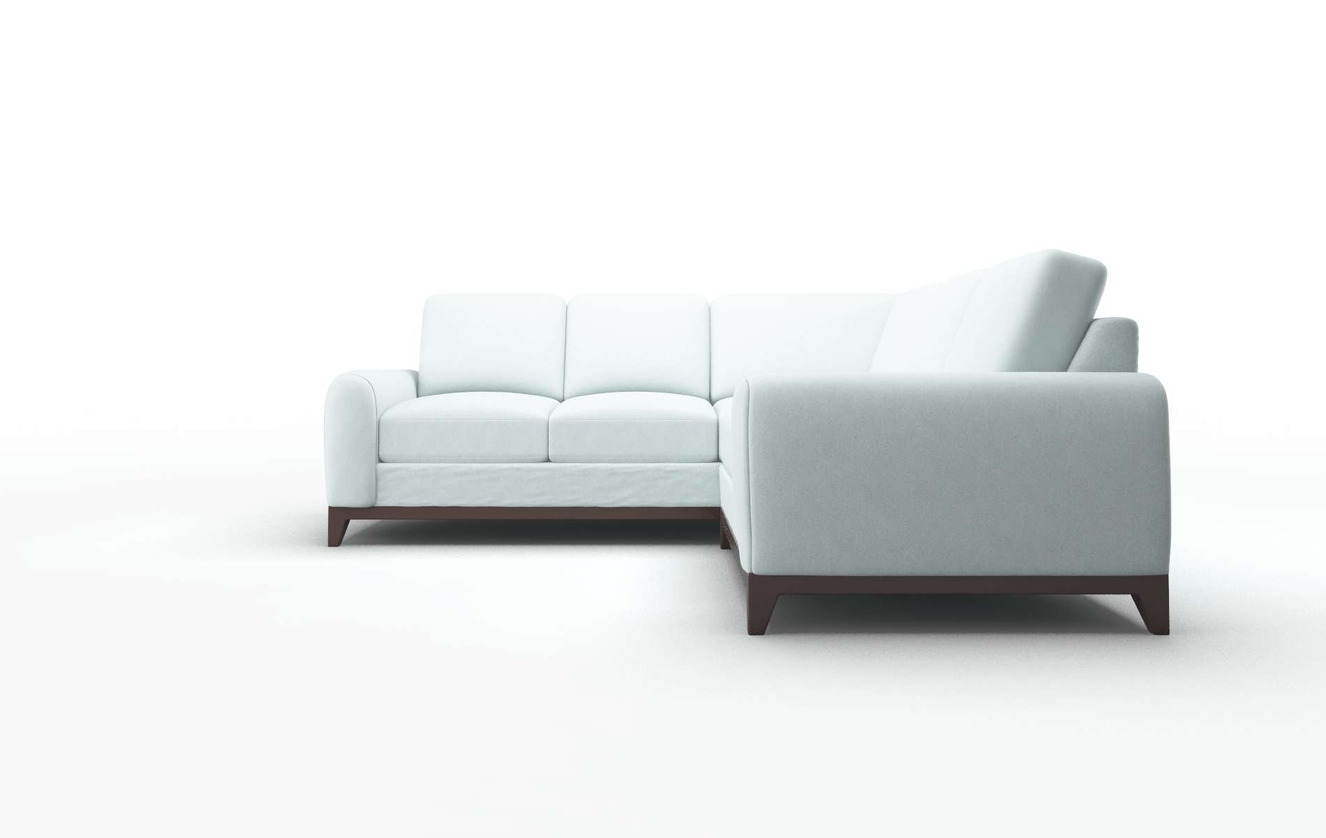 Mykonos Bella Skylight Sectional espresso legs 5