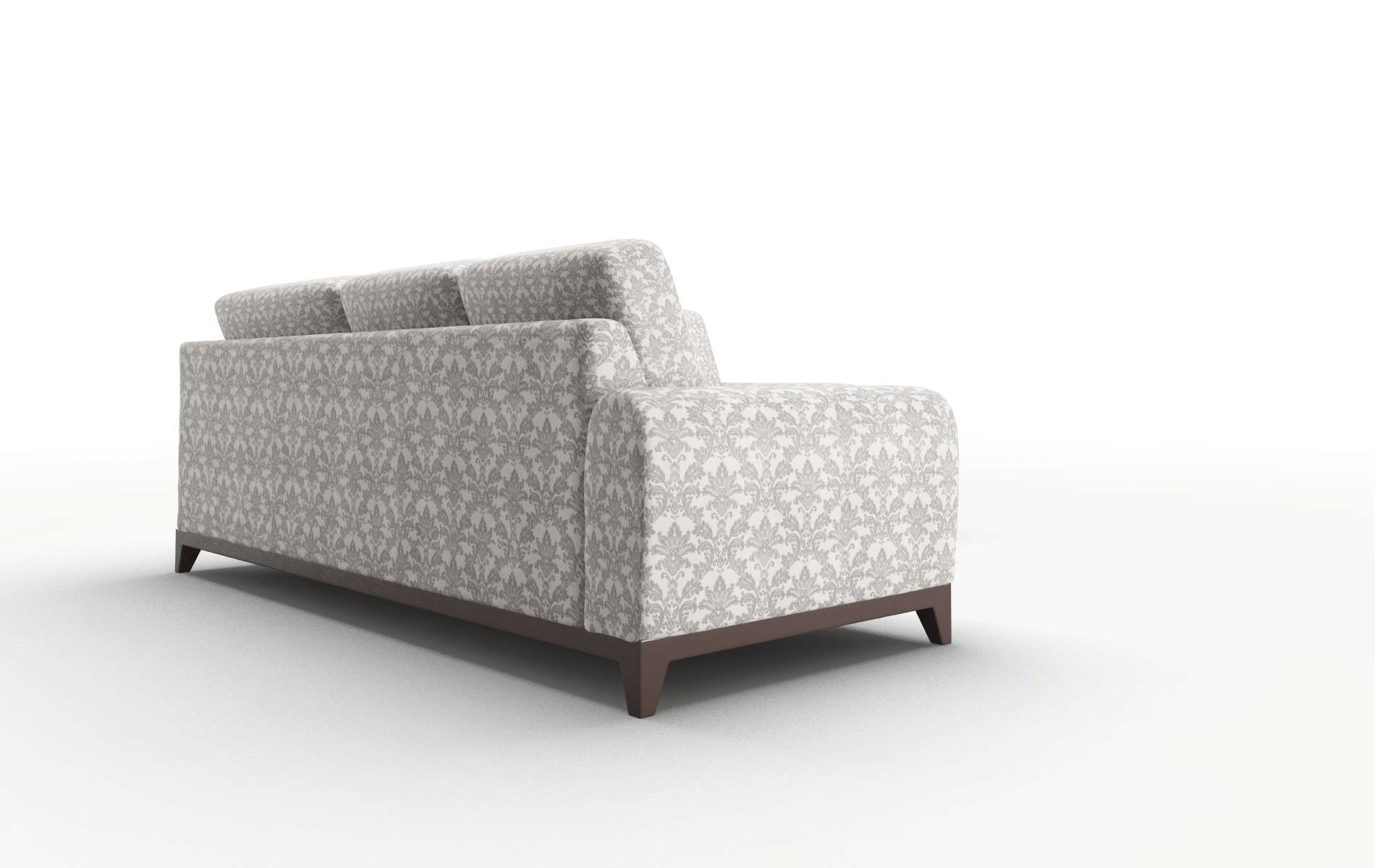 Mykonos Bergamo Dove Sectional espresso legs 3