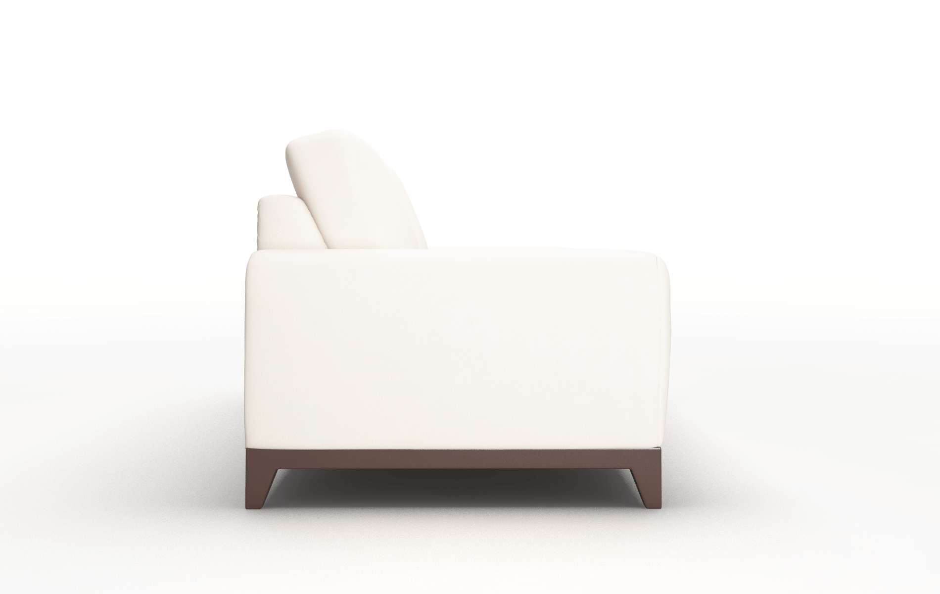 Mykonos Blanche Milky Sofa espresso legs 3