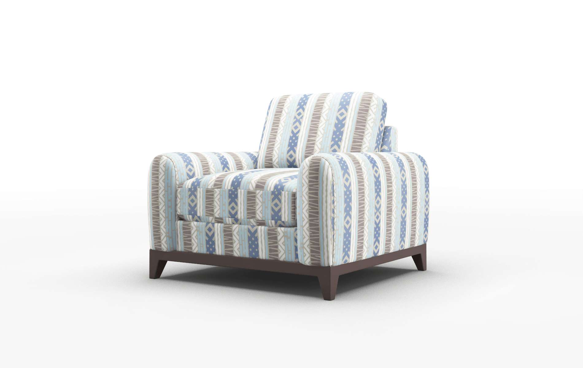 Mykonos Bodhi Indigo Chair espresso legs 4