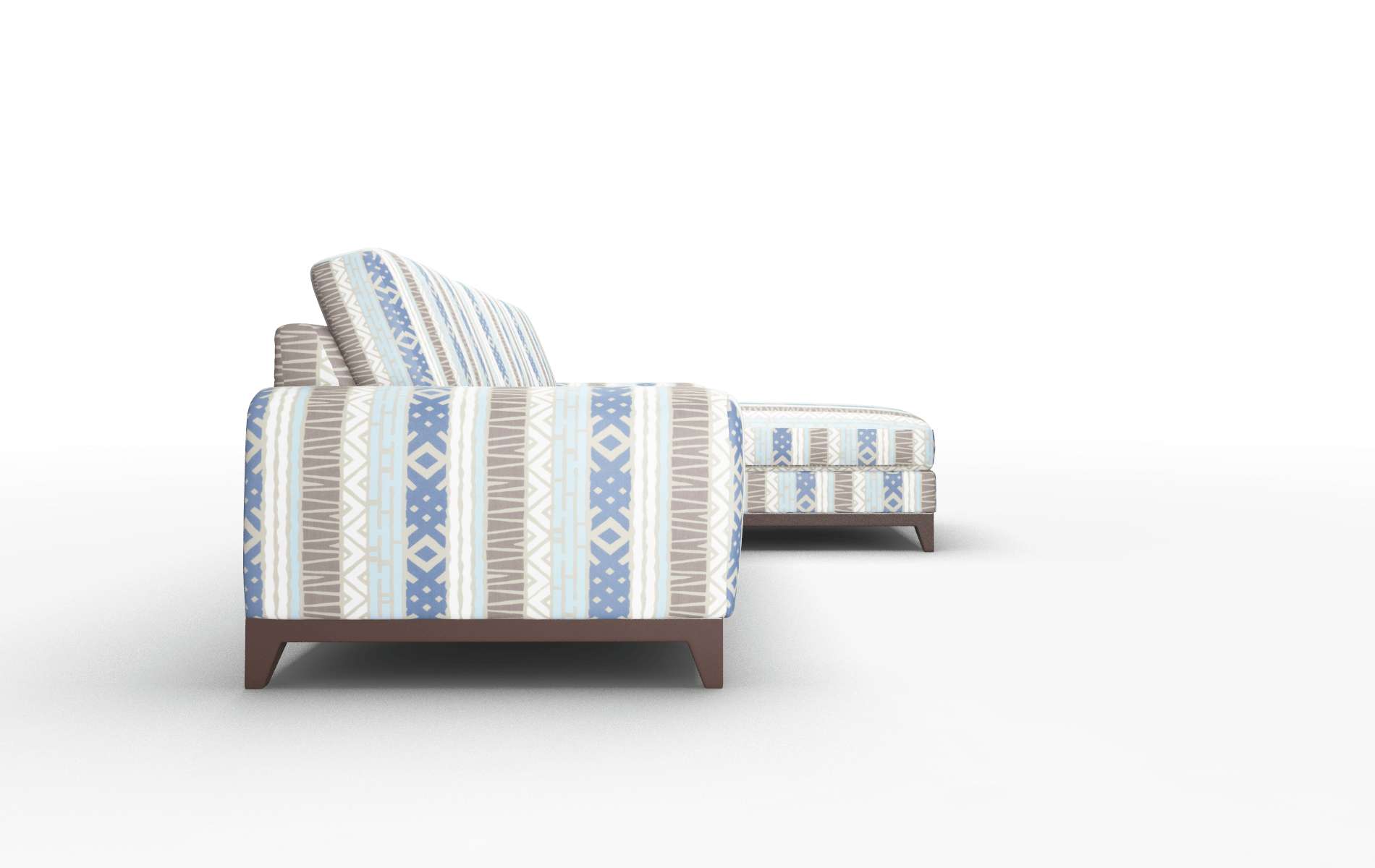 Mykonos Bodhi Indigo Panel espresso legs 3