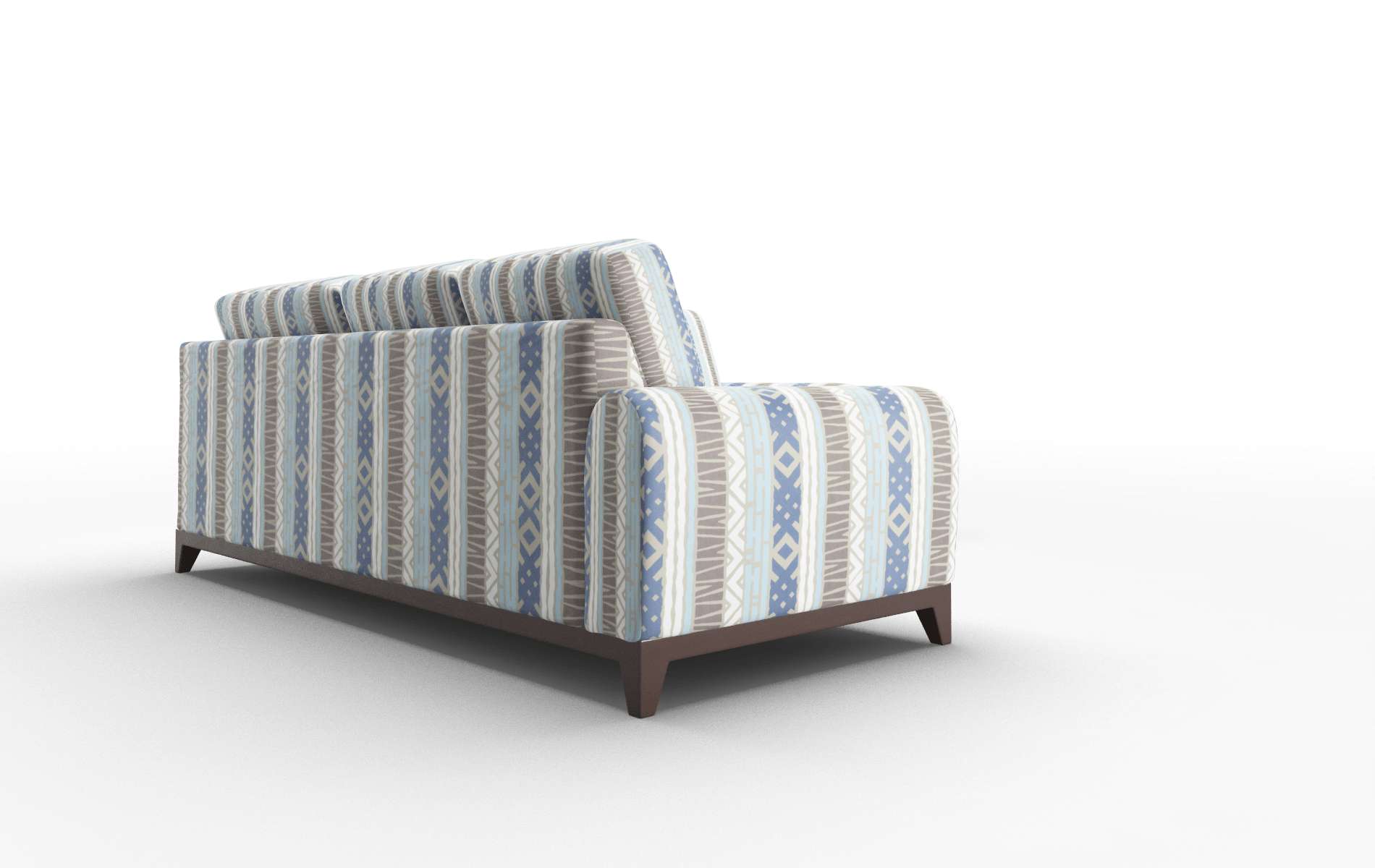 Mykonos Bodhi Indigo Sectional espresso legs 3