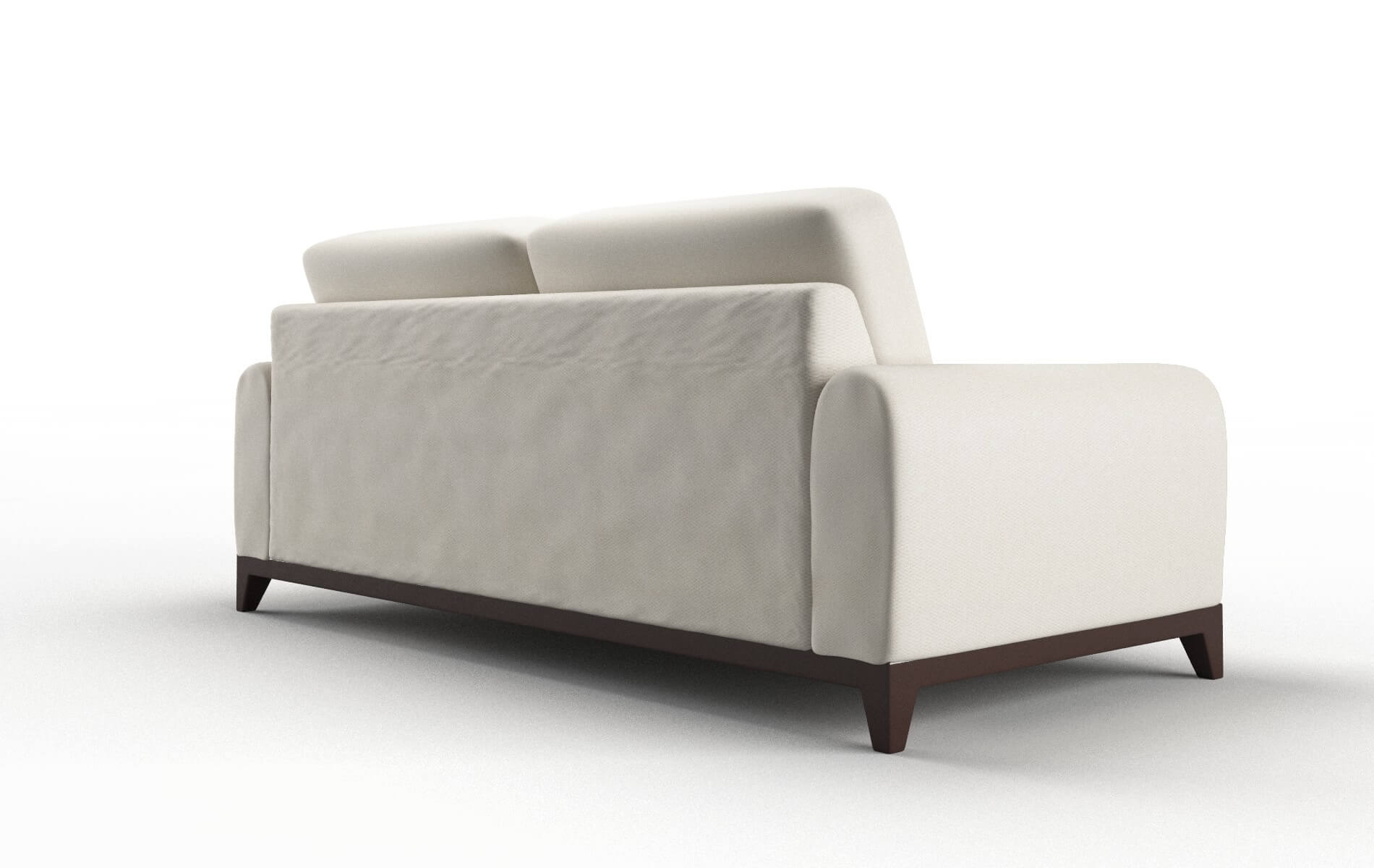 Mykonos Bungalow Ivory Sofa espresso legs 5