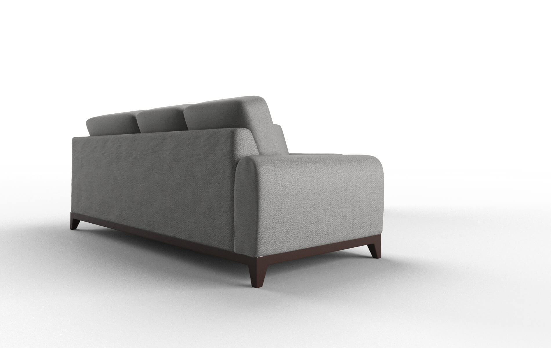 Mykonos Catalina Steel Sectional espresso legs 3