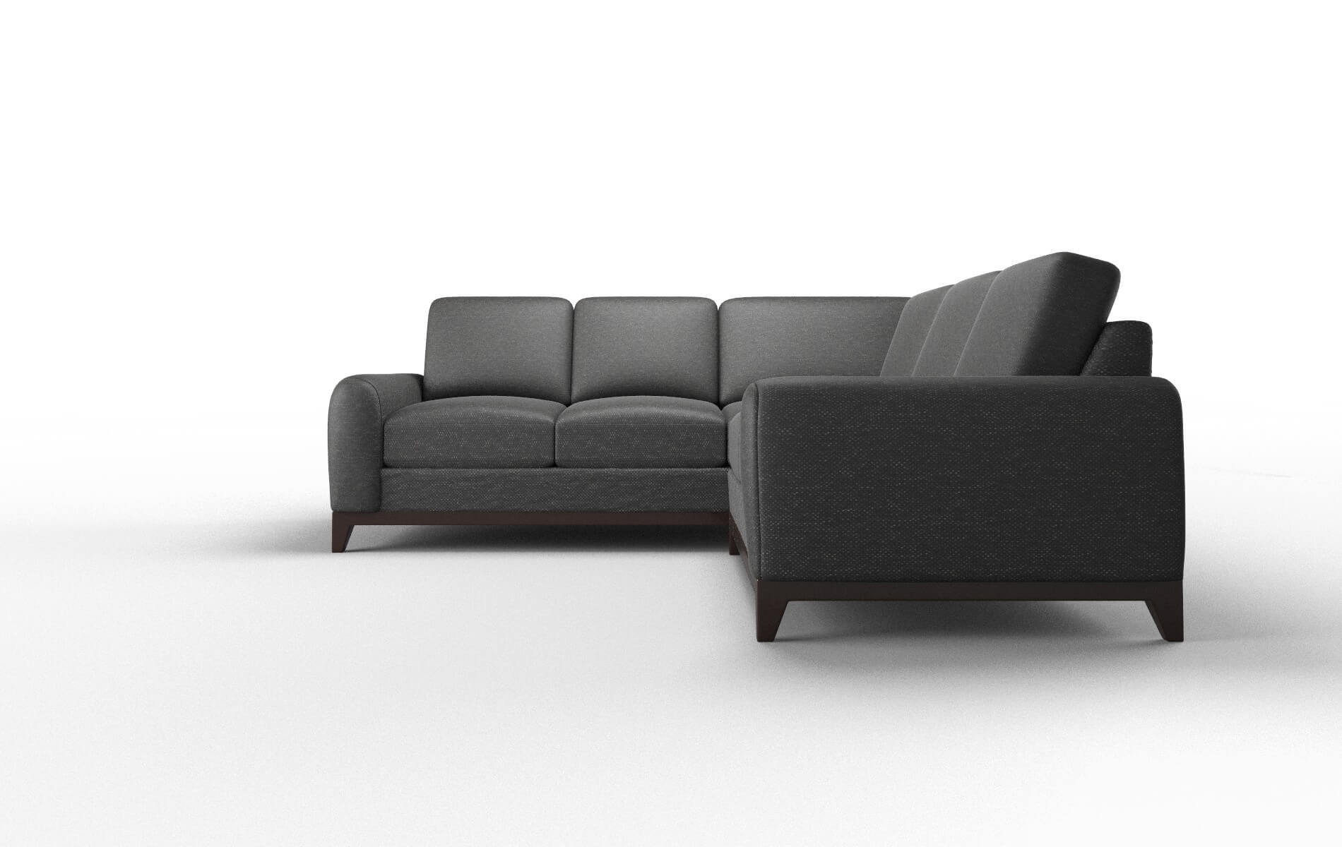 Mykonos Chance Denim Sectional espresso legs 5