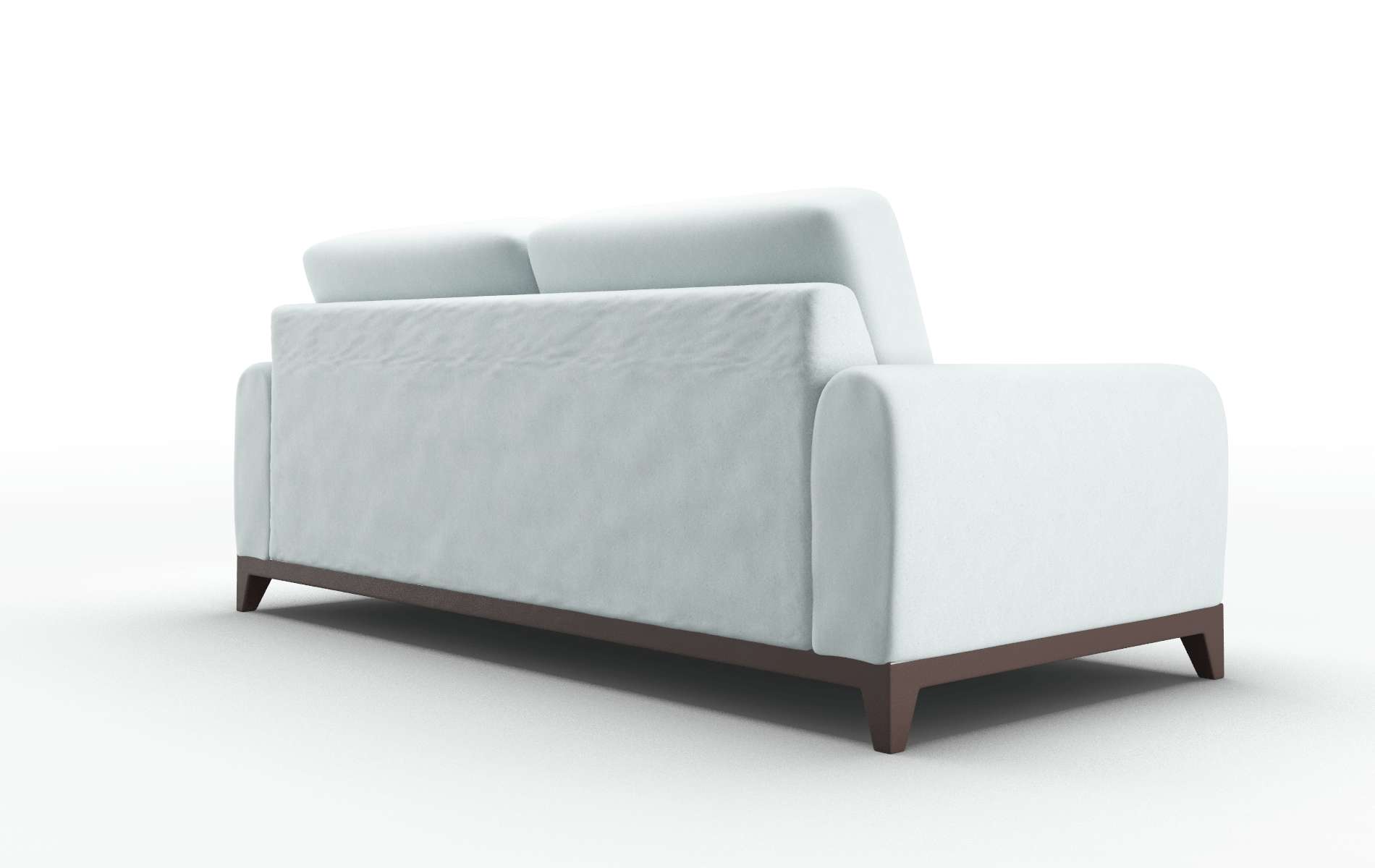 Mykonos Clyde Cornflower Sofa espresso legs 5