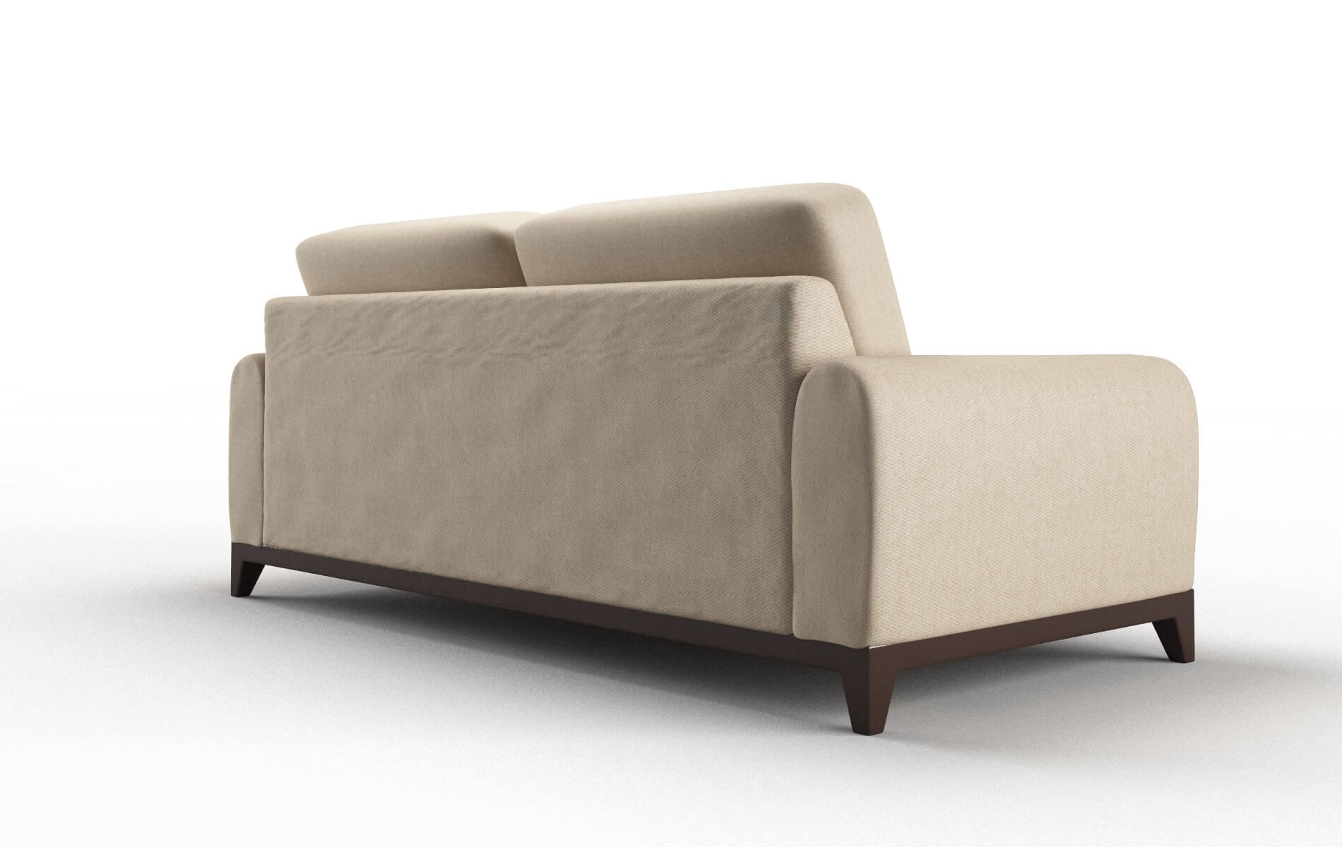 Mykonos Cosmo Fawn Sofa espresso legs 5
