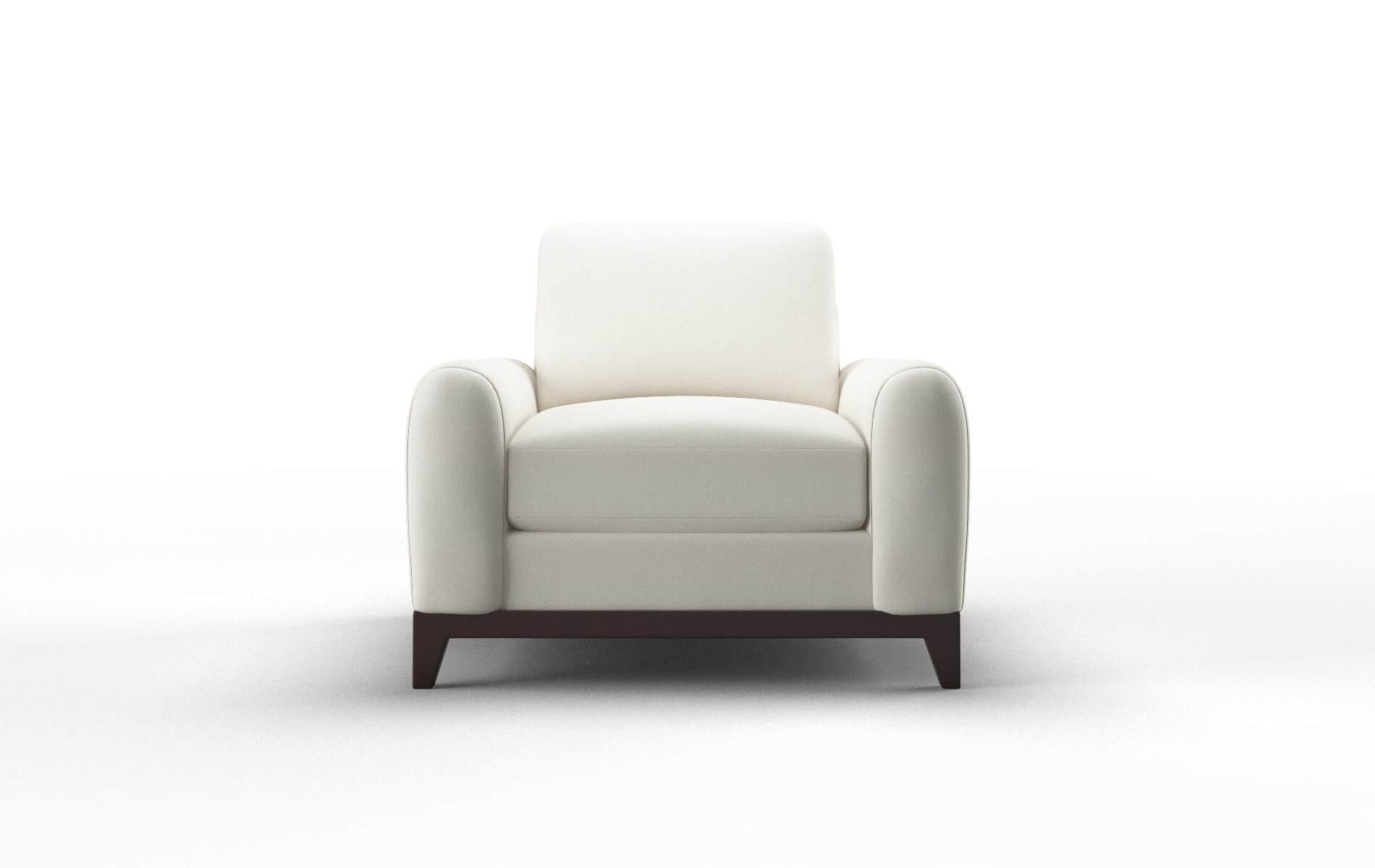 Mykonos Cosmo ivory Chair Espresso Legs  1