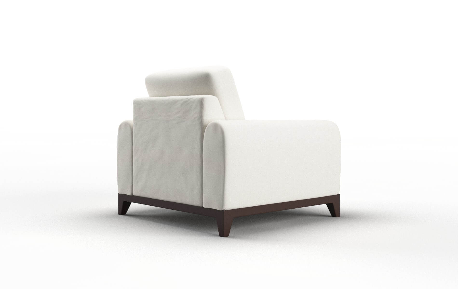 Mykonos Cosmo Ivory Chair espresso legs 5