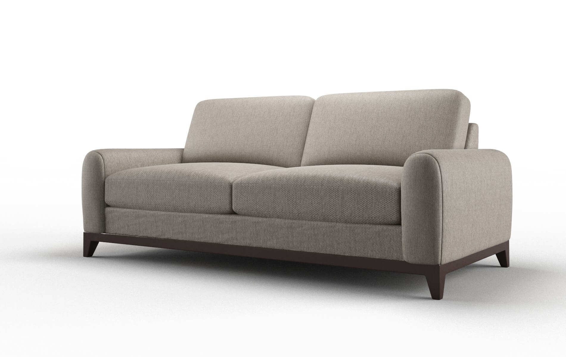 Mykonos Cosmo Taupe Sofa espresso legs 4