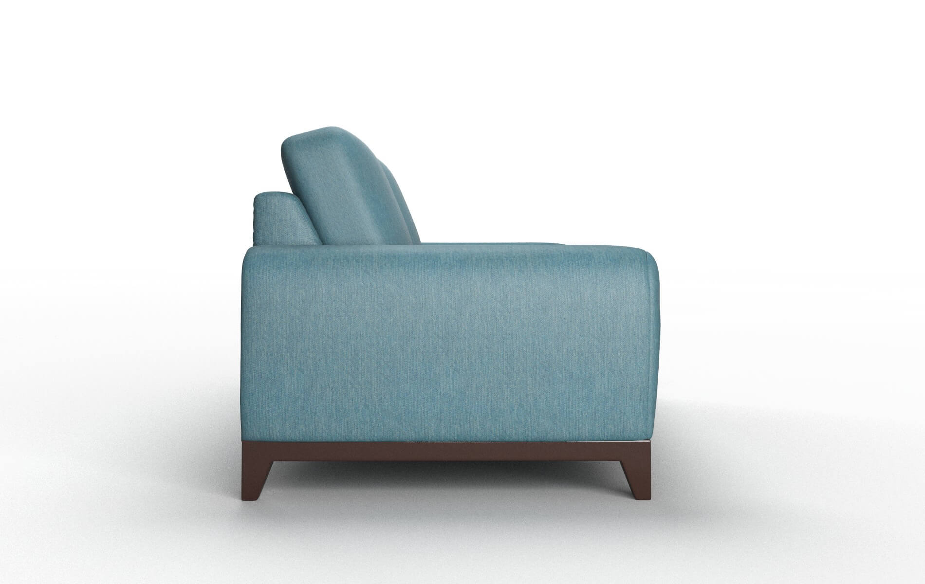 Mykonos Cosmo Teal Sofa espresso legs 3