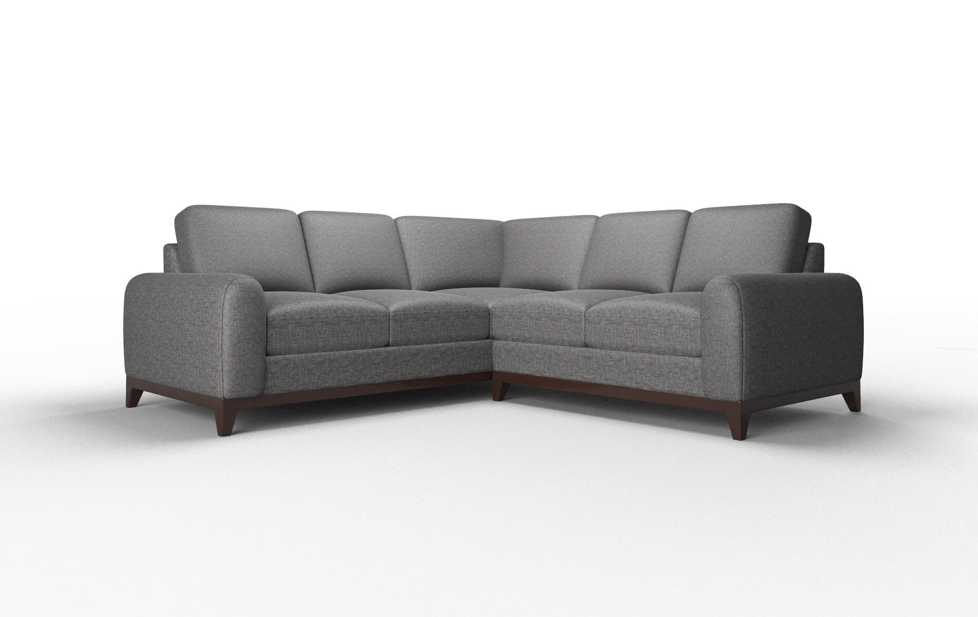 Mykonos Curious eclipse Sectional Espresso Legs  1