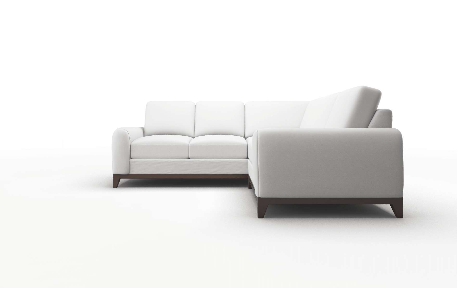 Mykonos Dawson Platinum Sectional espresso legs 5