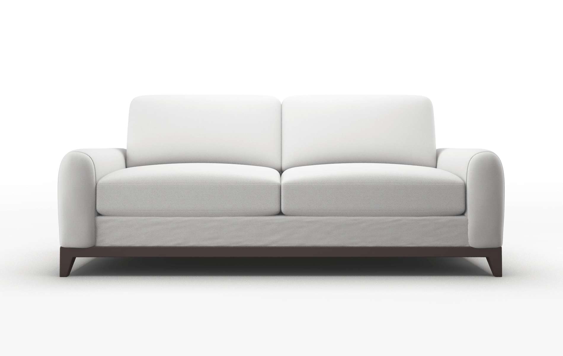 Mykonos Dawson Platinum Sofa espresso legs 1