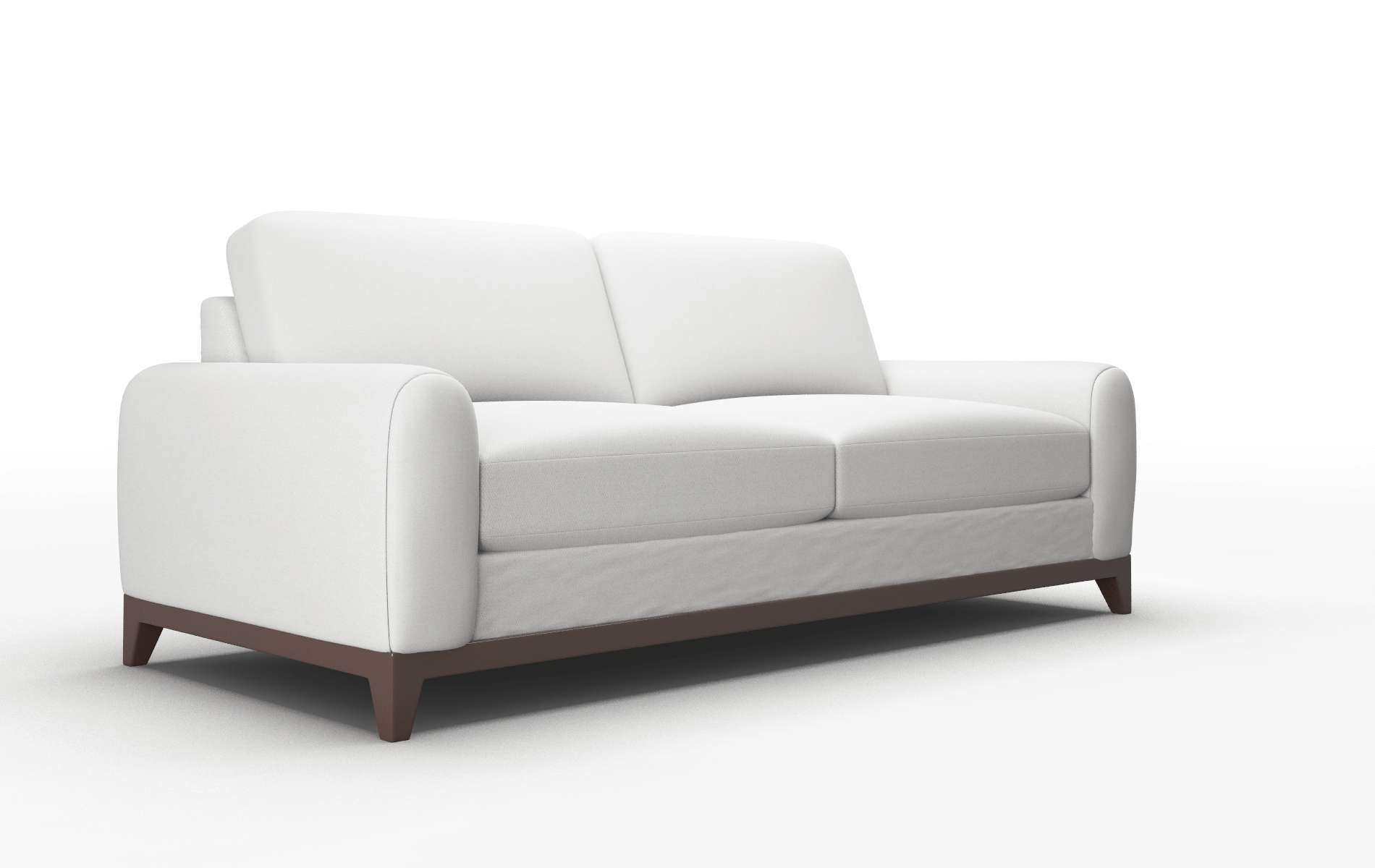 Mykonos Dawson Platinum Sofa espresso legs 2