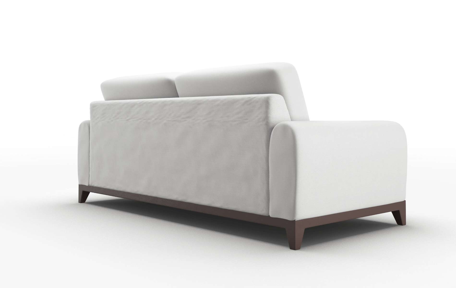 Mykonos Dawson Platinum Sofa espresso legs 5