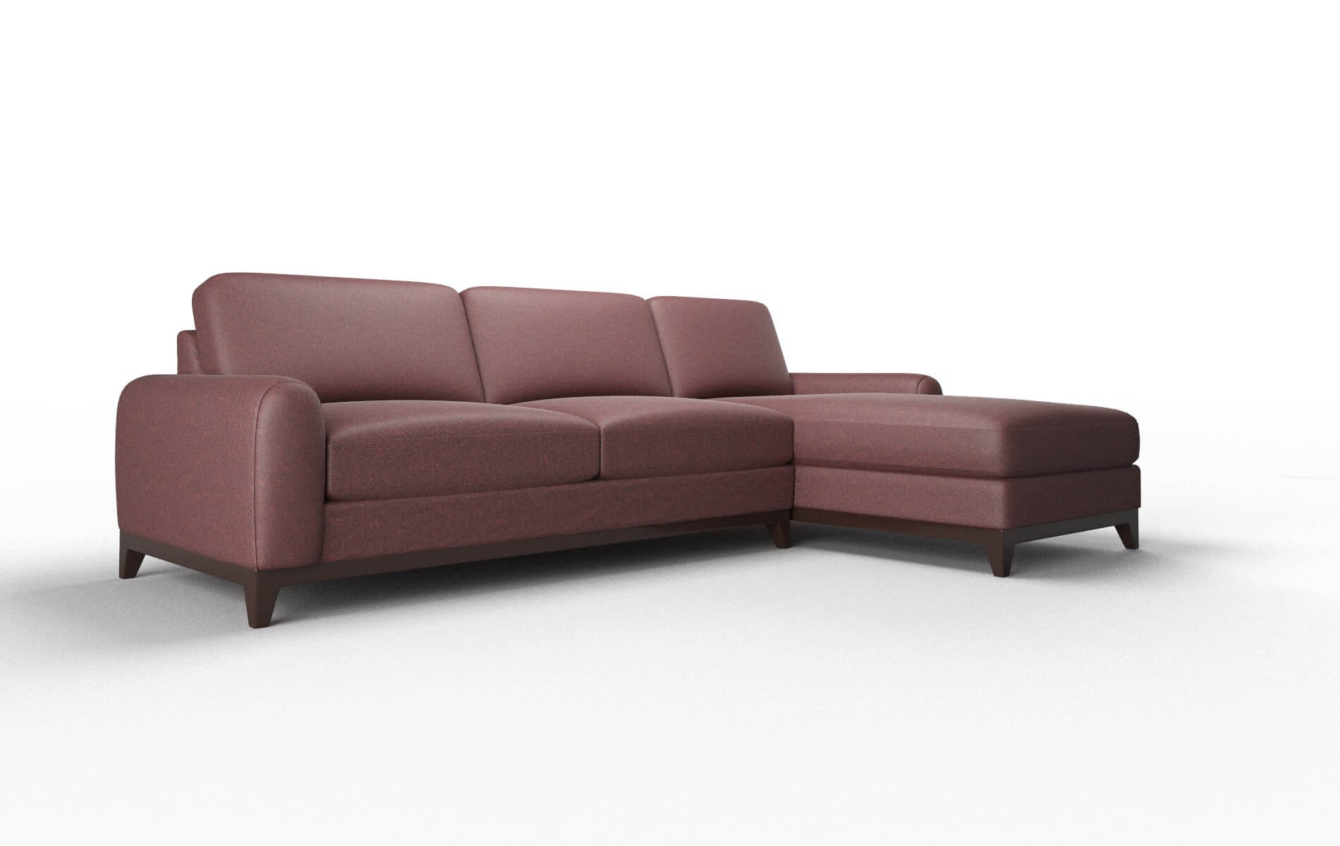 Mykonos Derby Berry Panel espresso legs 2