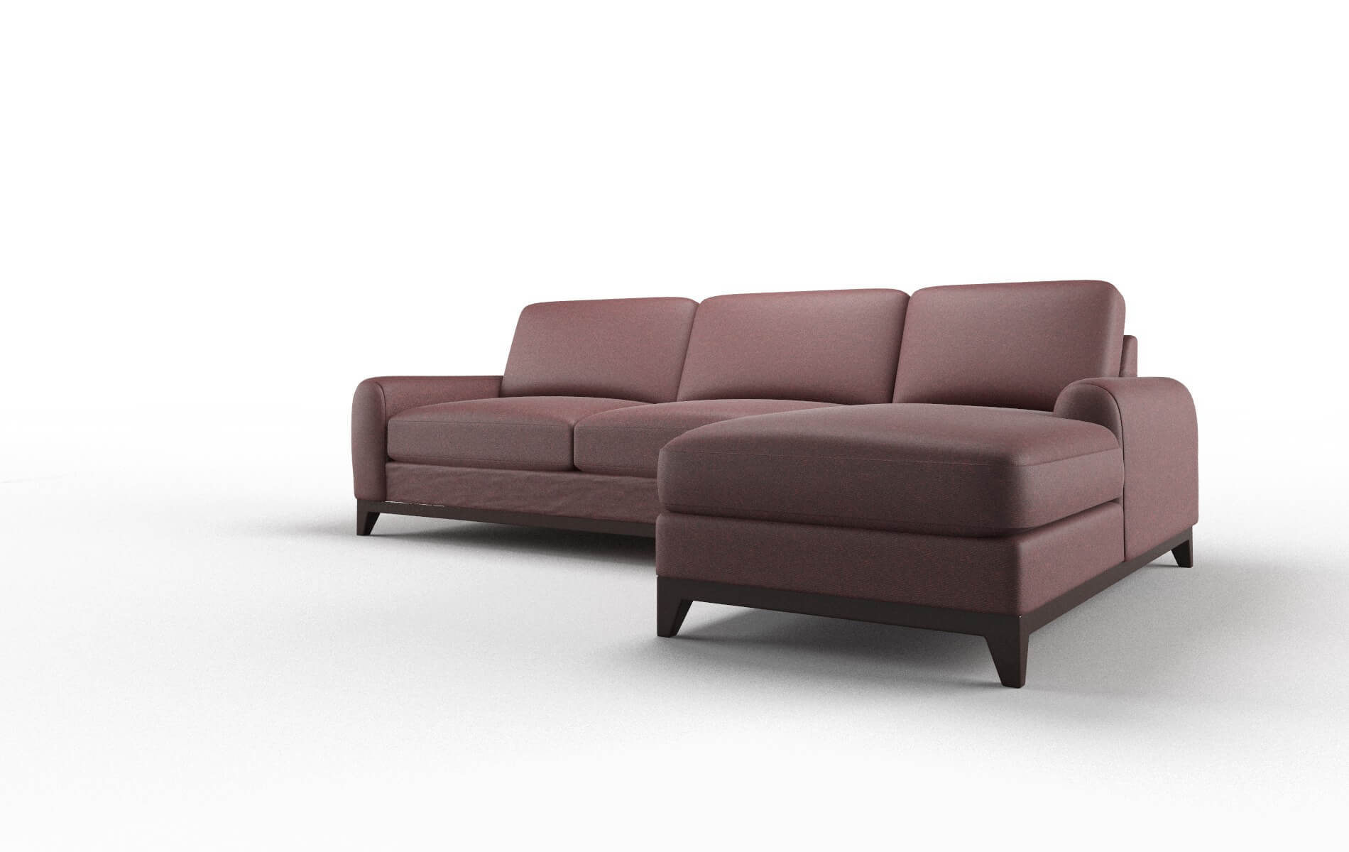 Mykonos Derby Berry Panel espresso legs 4