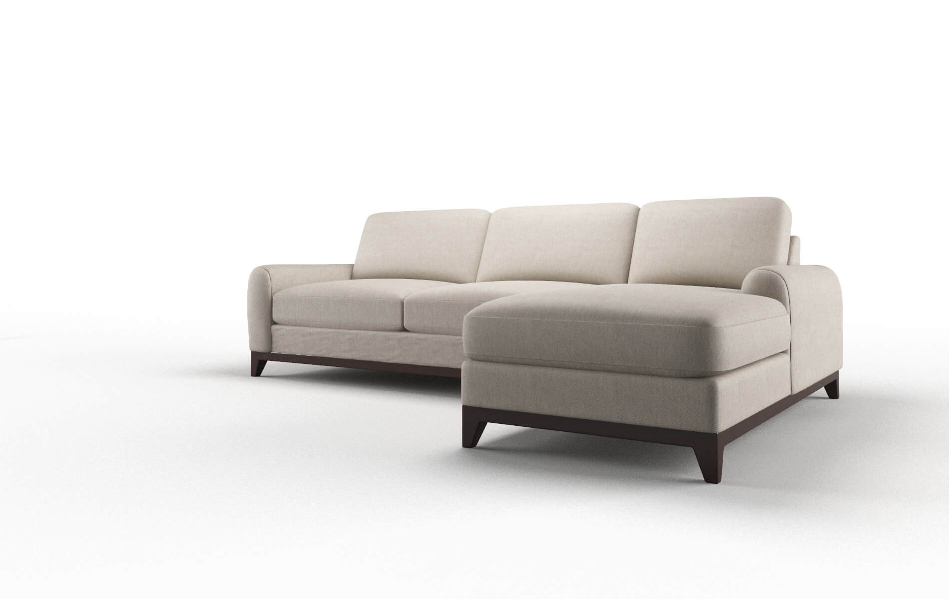 Mykonos Derby Linen Panel espresso legs 4