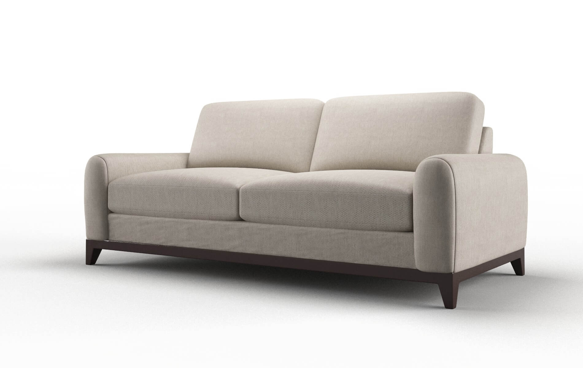 Mykonos Derby Linen Sofa espresso legs 4