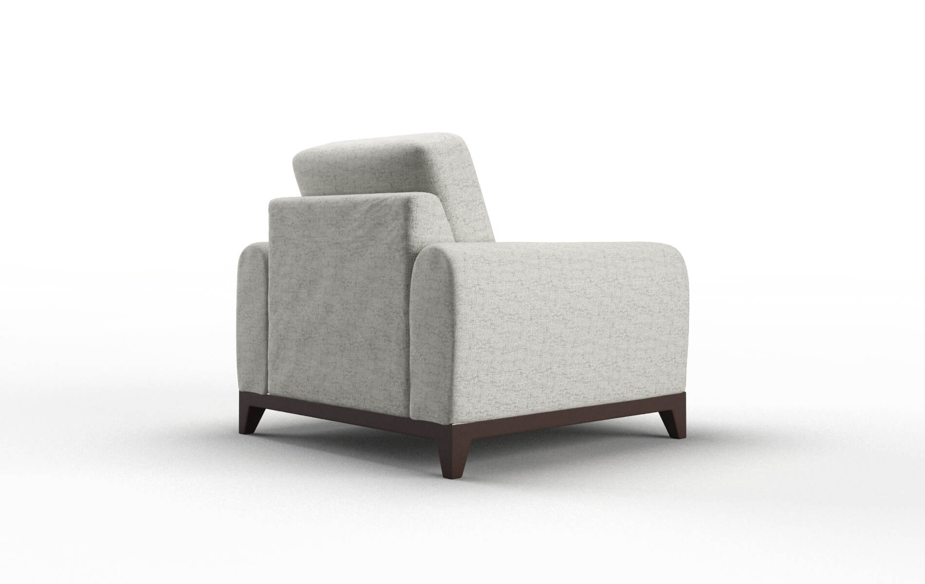 Mykonos Derby Silver Chair espresso legs 5