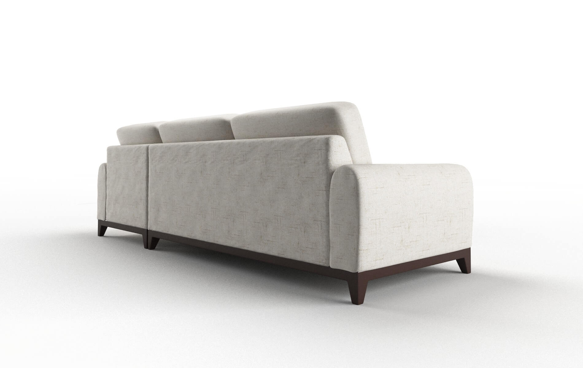 Mykonos Derby Taupe Panel espresso legs 5