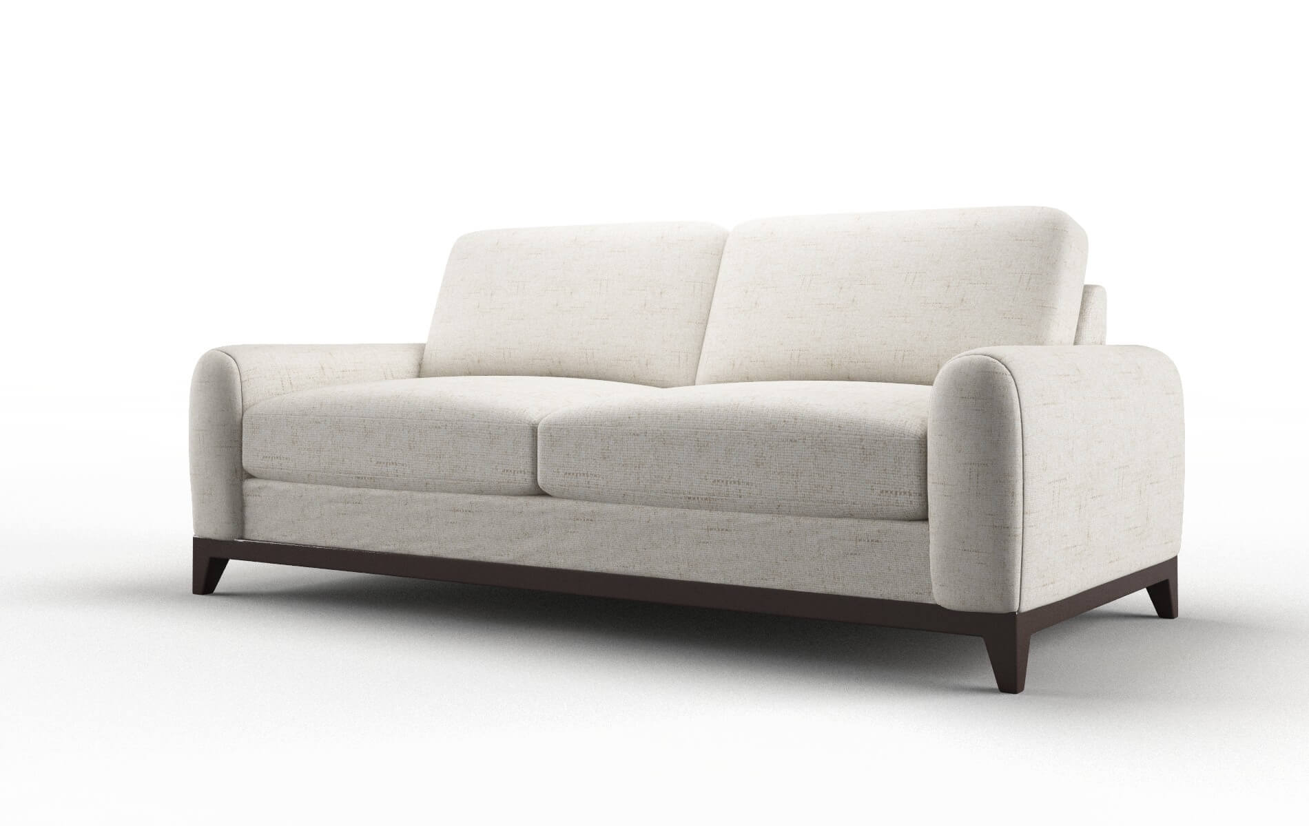 Mykonos Derby Taupe Sofa espresso legs 4