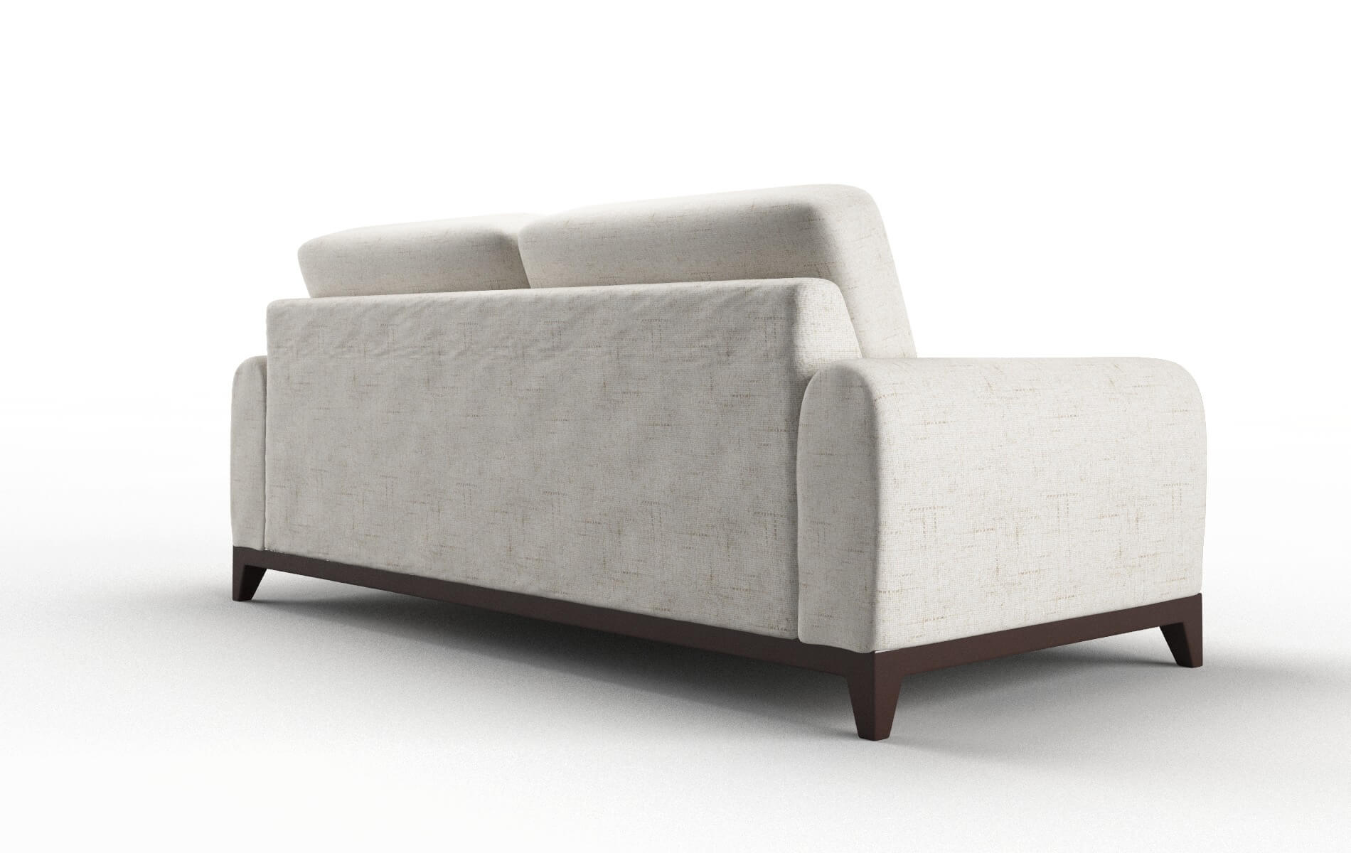 Mykonos Derby Taupe Sofa espresso legs 5