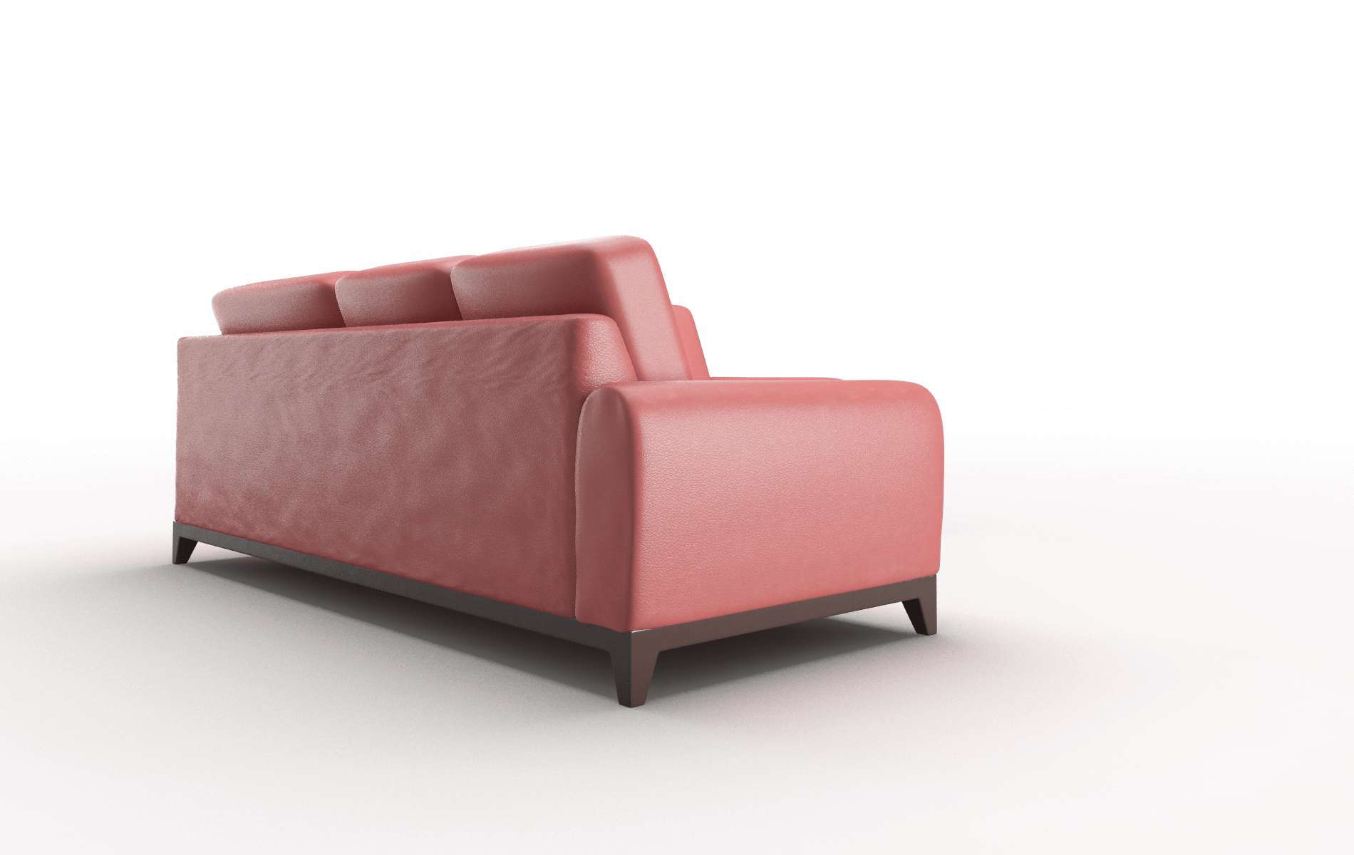 Mykonos Dillion Cordovan Sectional espresso legs 3