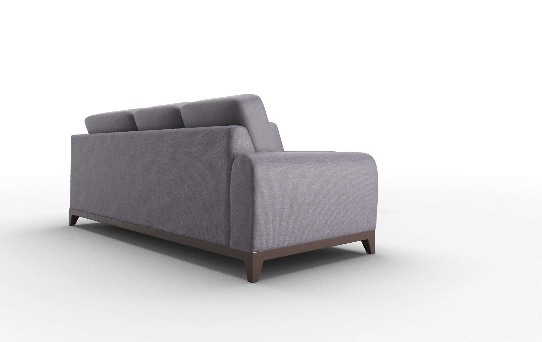 Mykonos Durham Ink Sectional espresso legs 3