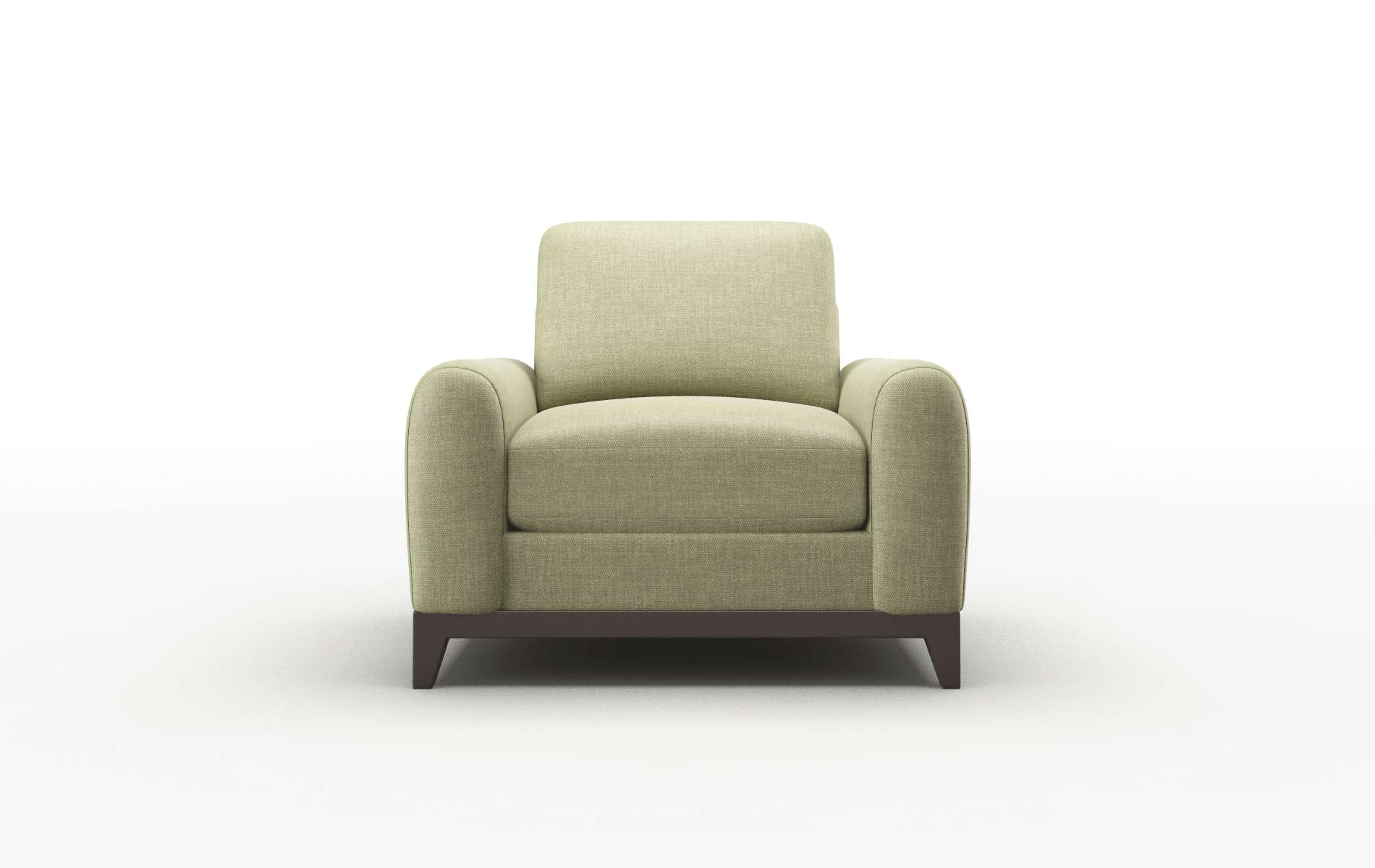 Mykonos Durham Lime Chair espresso legs 1