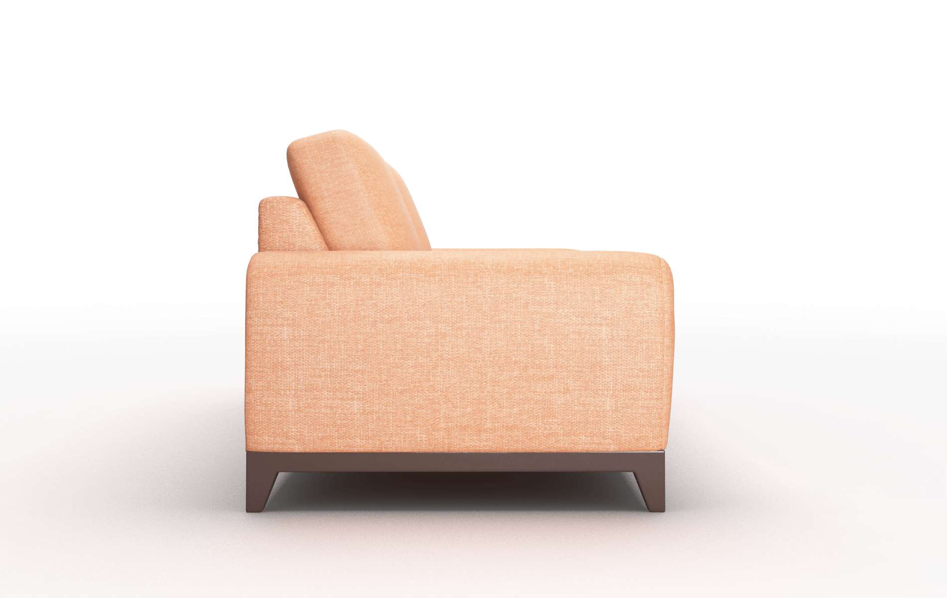 Mykonos Durham Tangerine Sofa espresso legs 3