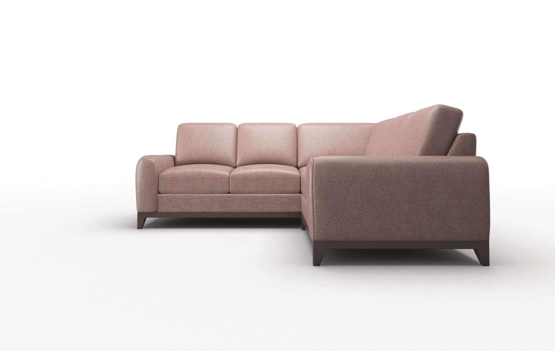 Mykonos Ford Brown Sectional espresso legs 5