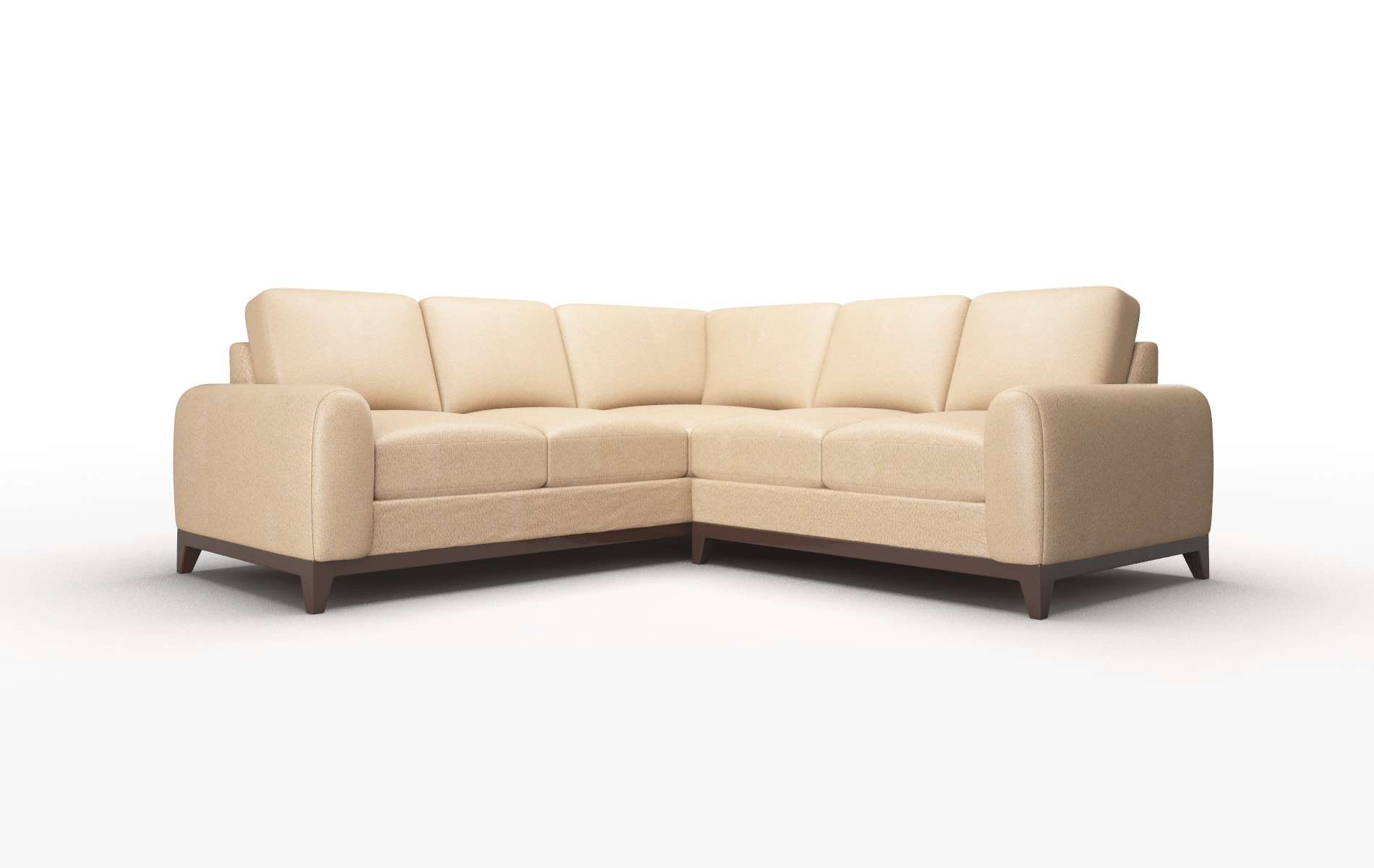 Mykonos Ford Dune Sectional espresso legs 1