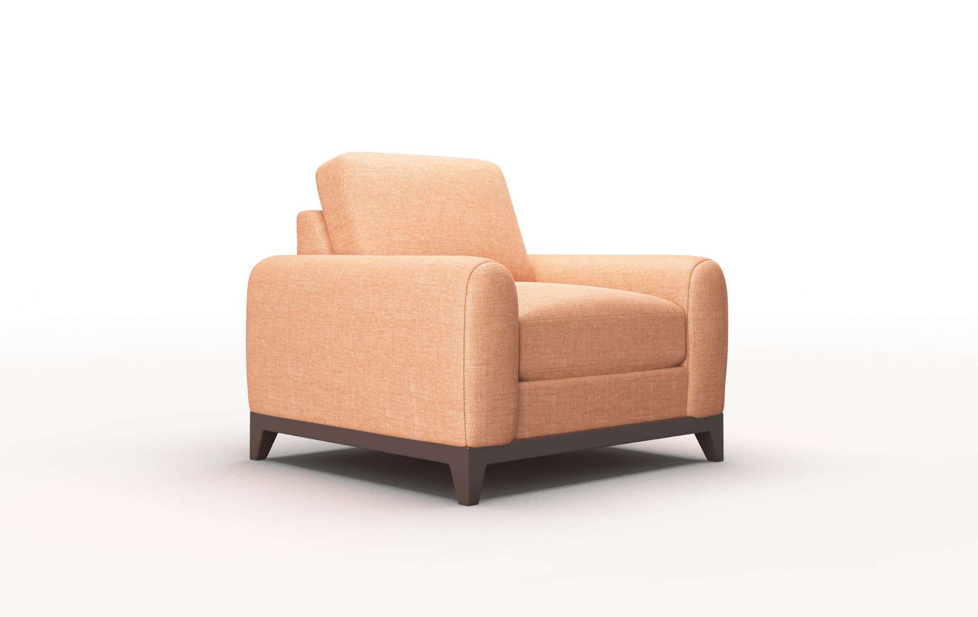 Mykonos Hepburn Appricot Chair espresso legs 2