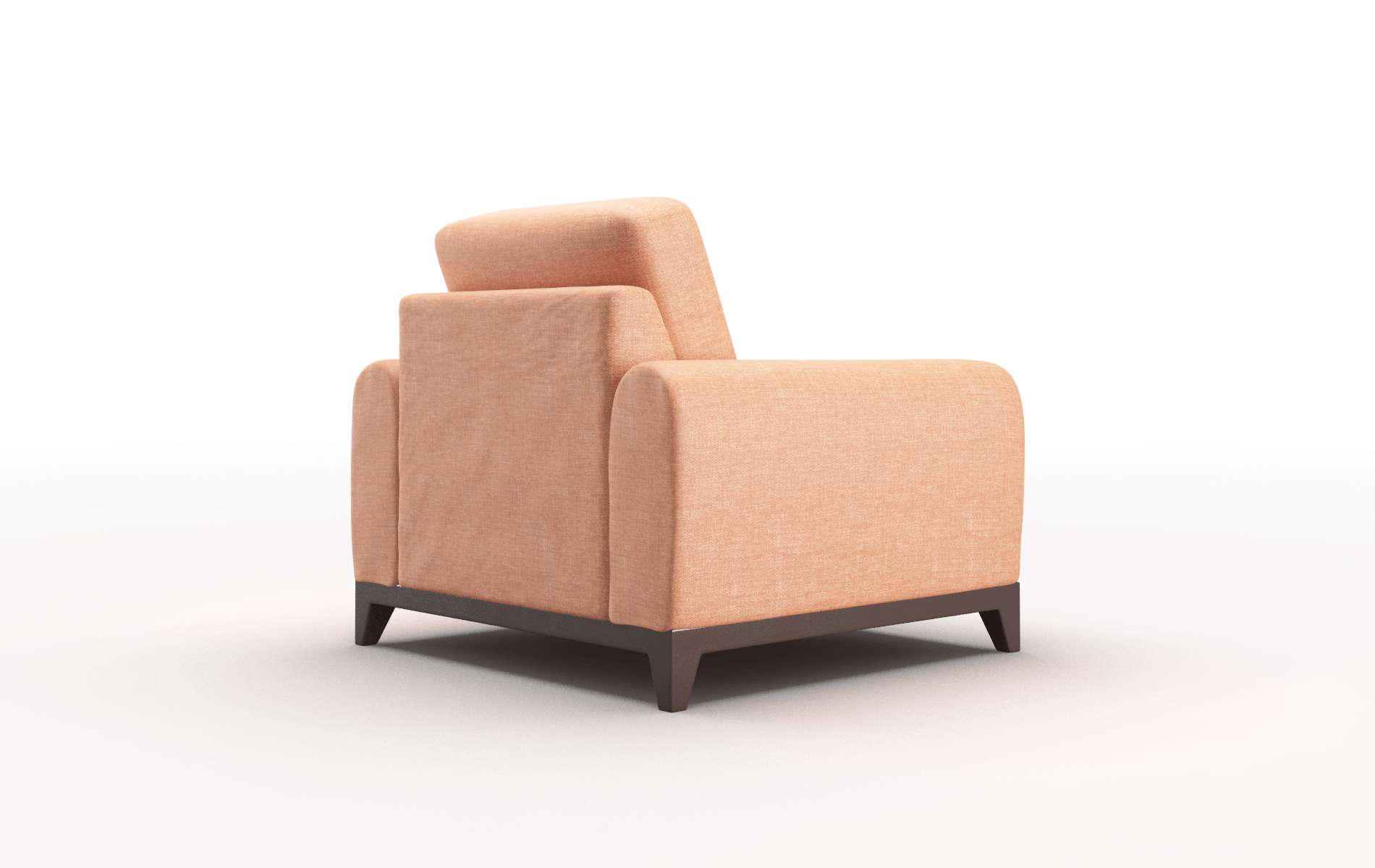 Mykonos Hepburn Appricot Chair espresso legs 5