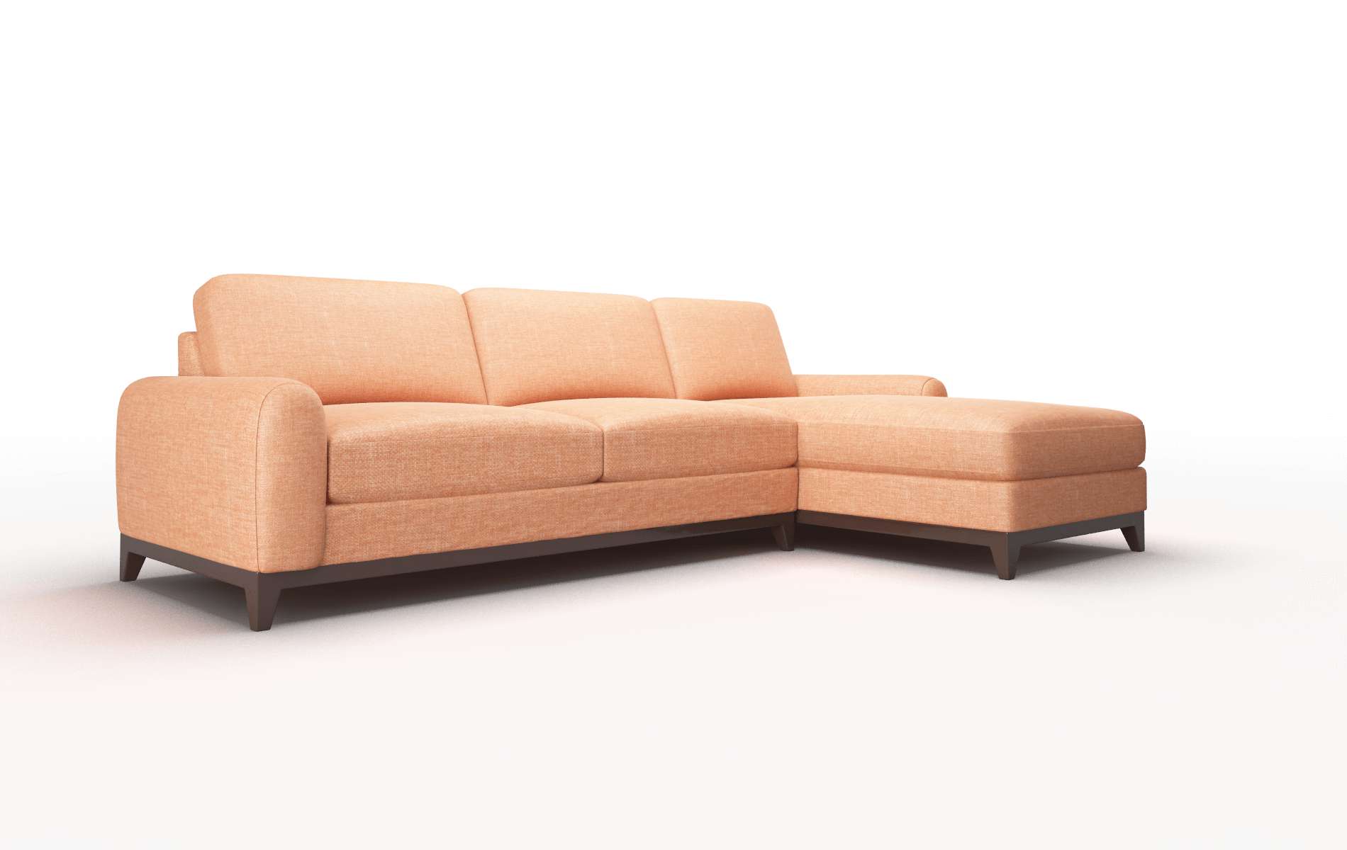 Mykonos Hepburn Appricot Panel espresso legs 2