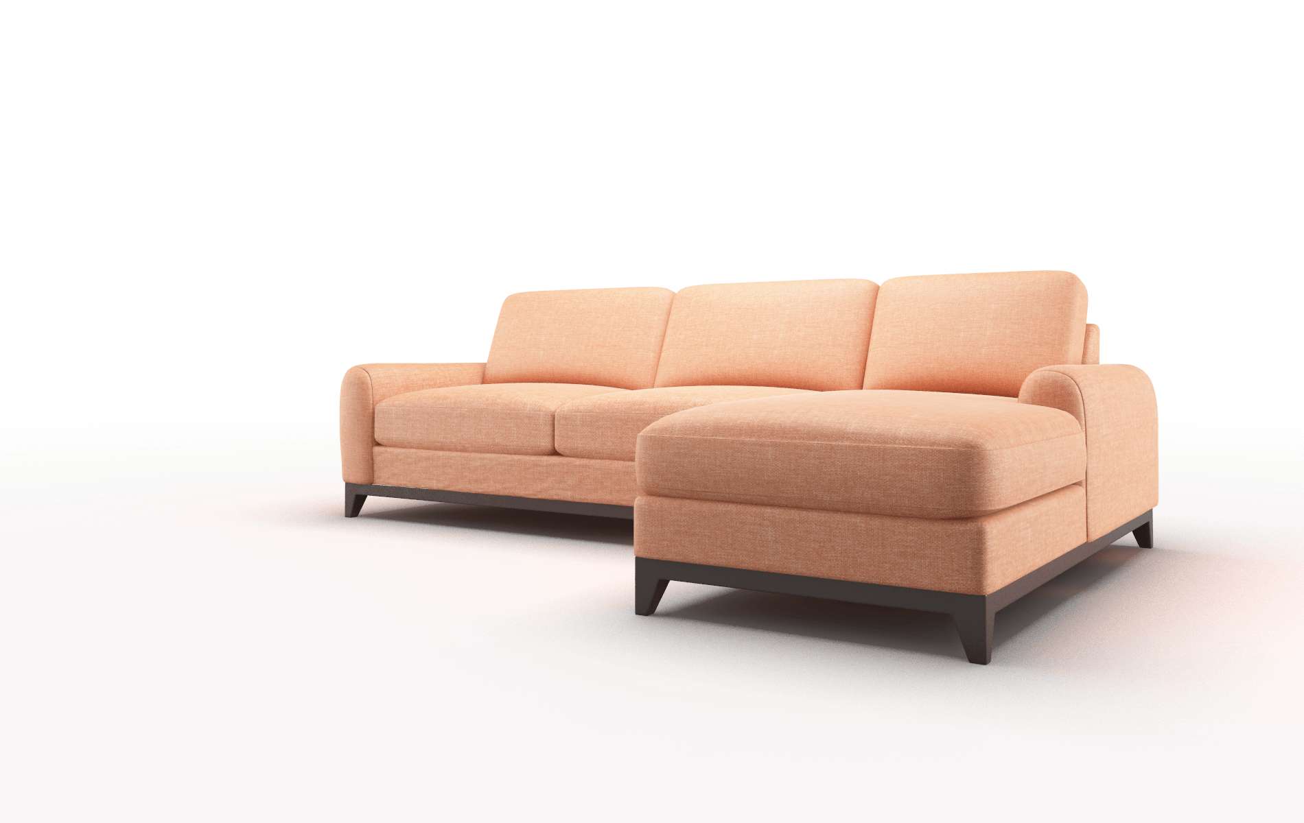 Mykonos Hepburn Appricot Panel espresso legs 4