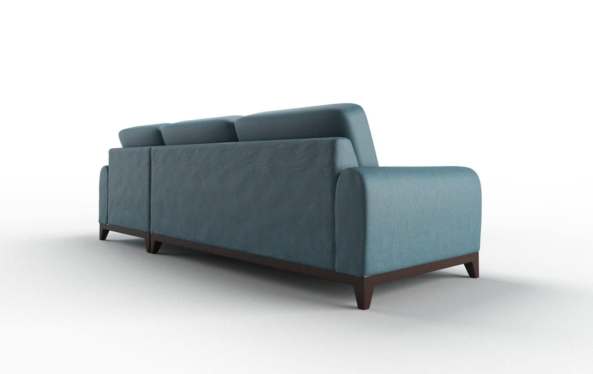 Mykonos Hepburn Teal Panel espresso legs 5