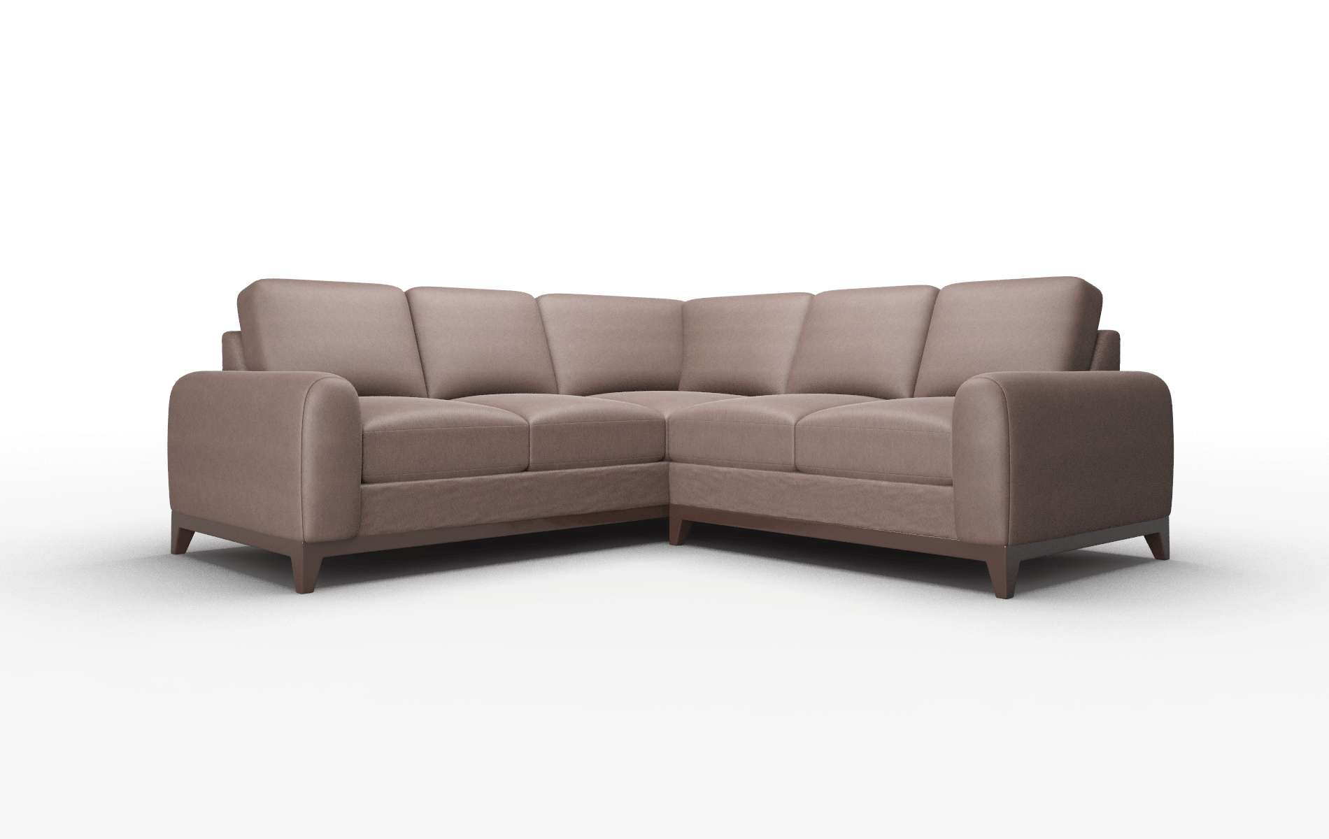 Mykonos Insight Cafe Sectional espresso legs 1