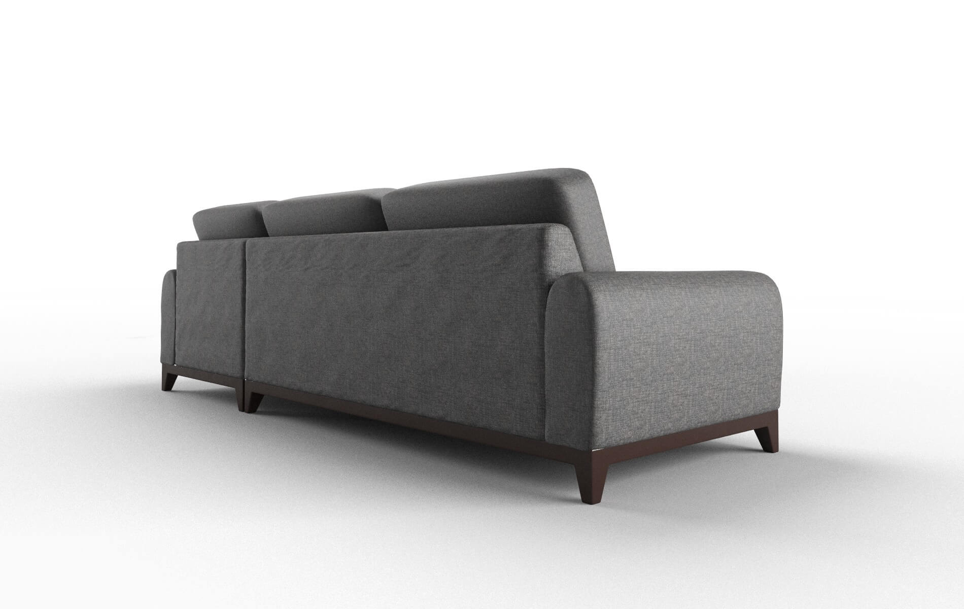 Mykonos Insight Charcoal Panel espresso legs 5