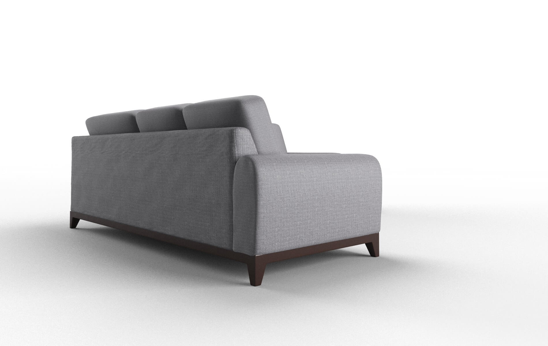 Mykonos Insight Denim Sectional espresso legs 3