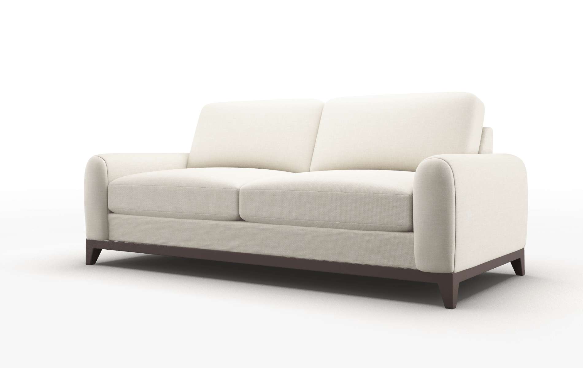 Mykonos Keylargo Almond Sofa espresso legs 4