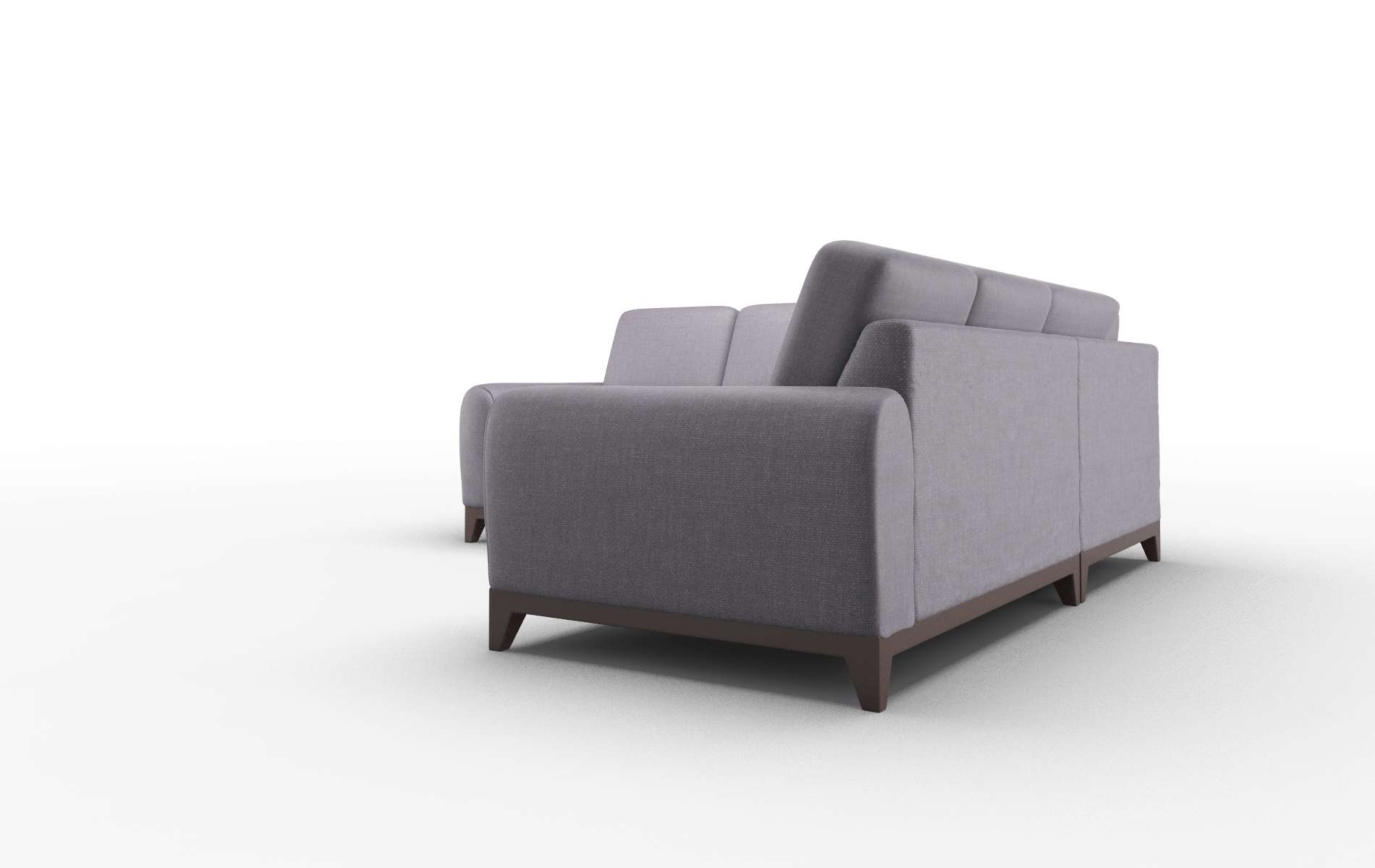 Mykonos Keylargo Grape Sectional espresso legs 4