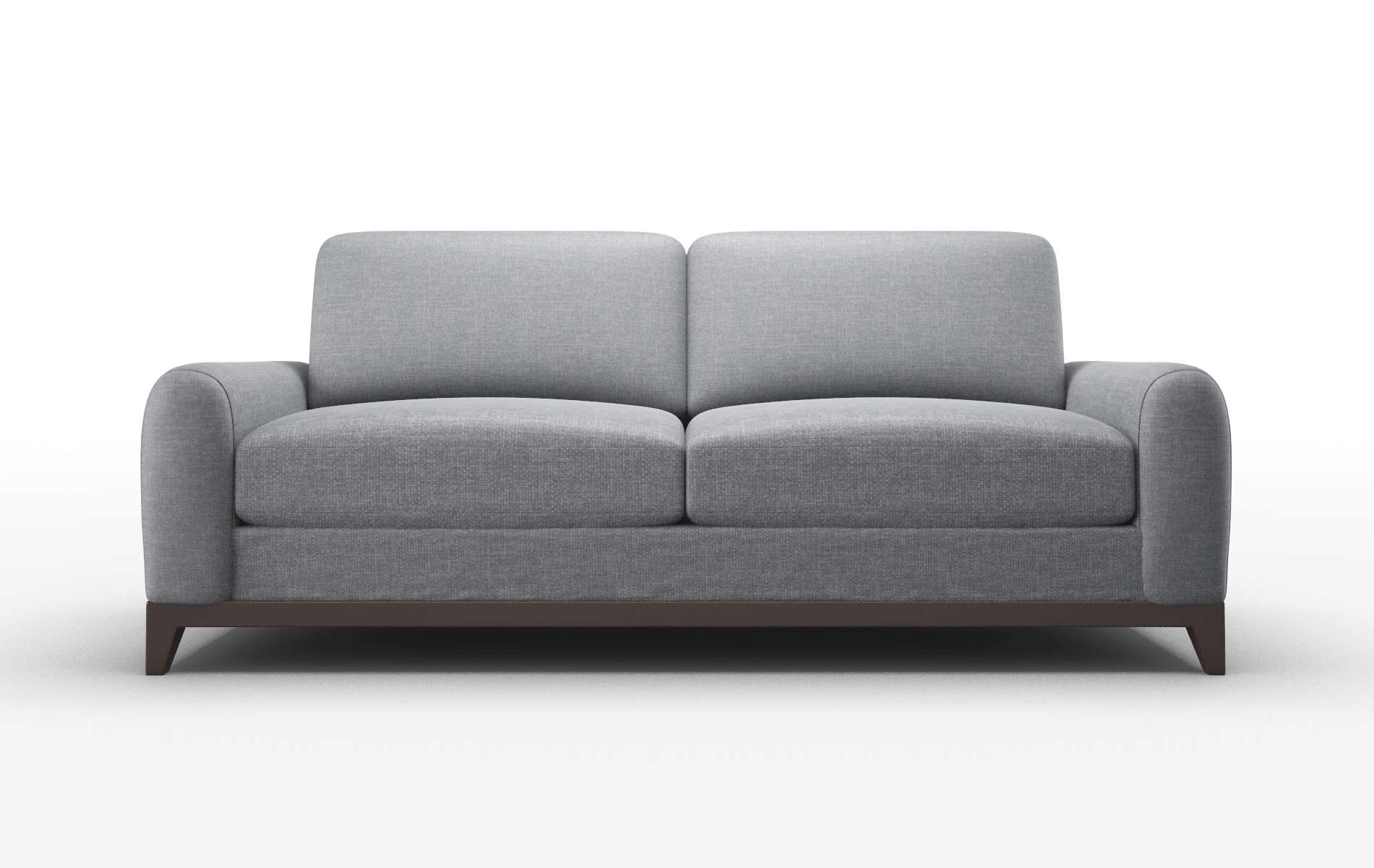Mykonos Keylargo Graphite Sofa espresso legs 1
