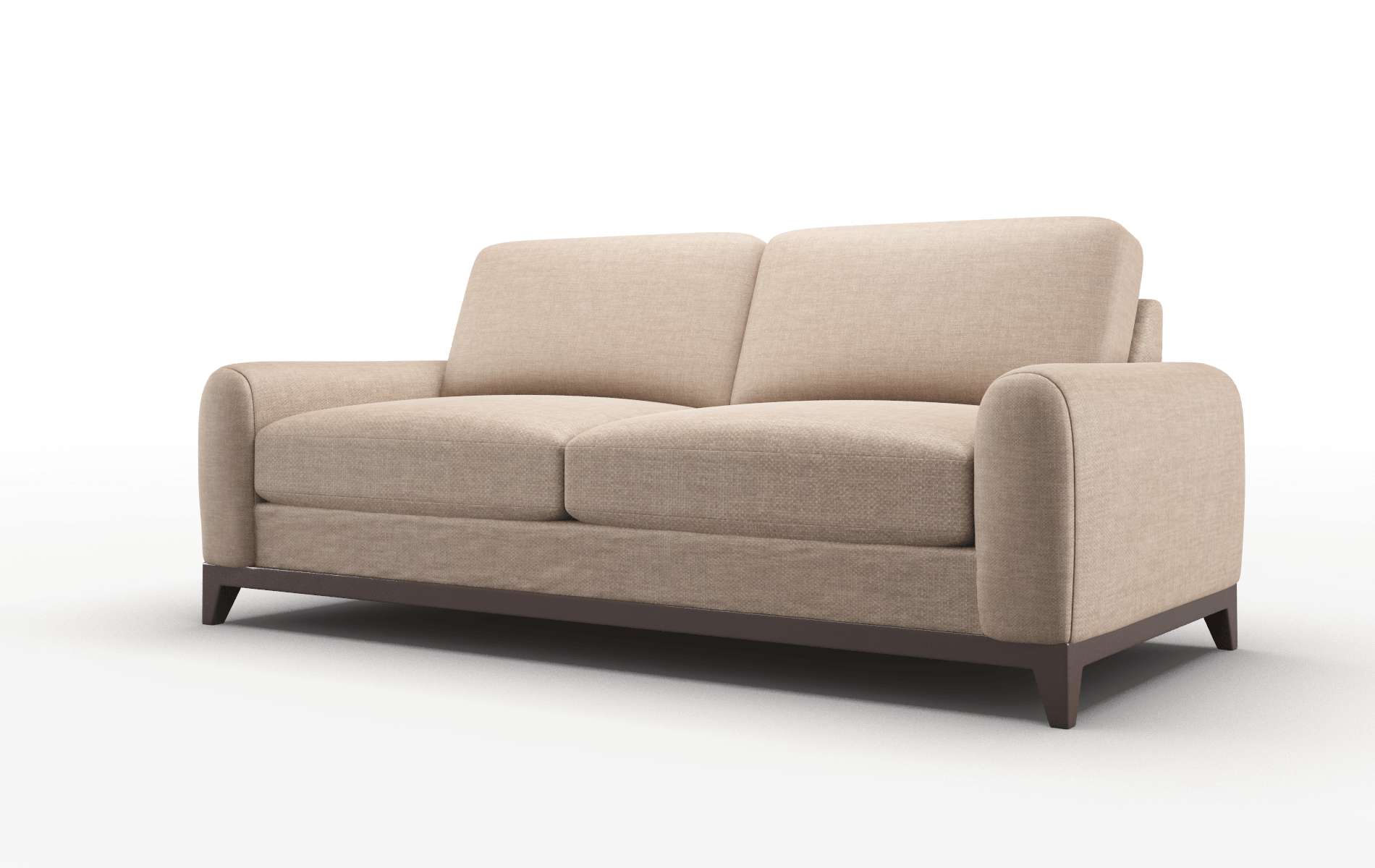 Mykonos Keylargo Mink Sofa espresso legs 4