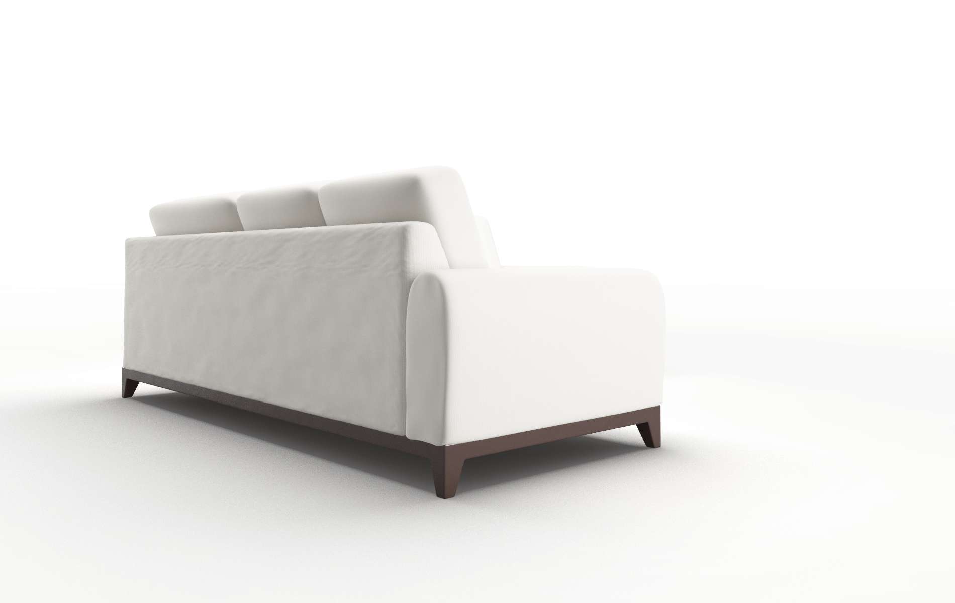 Mykonos Keylargo Oatmeal Sectional espresso legs 3