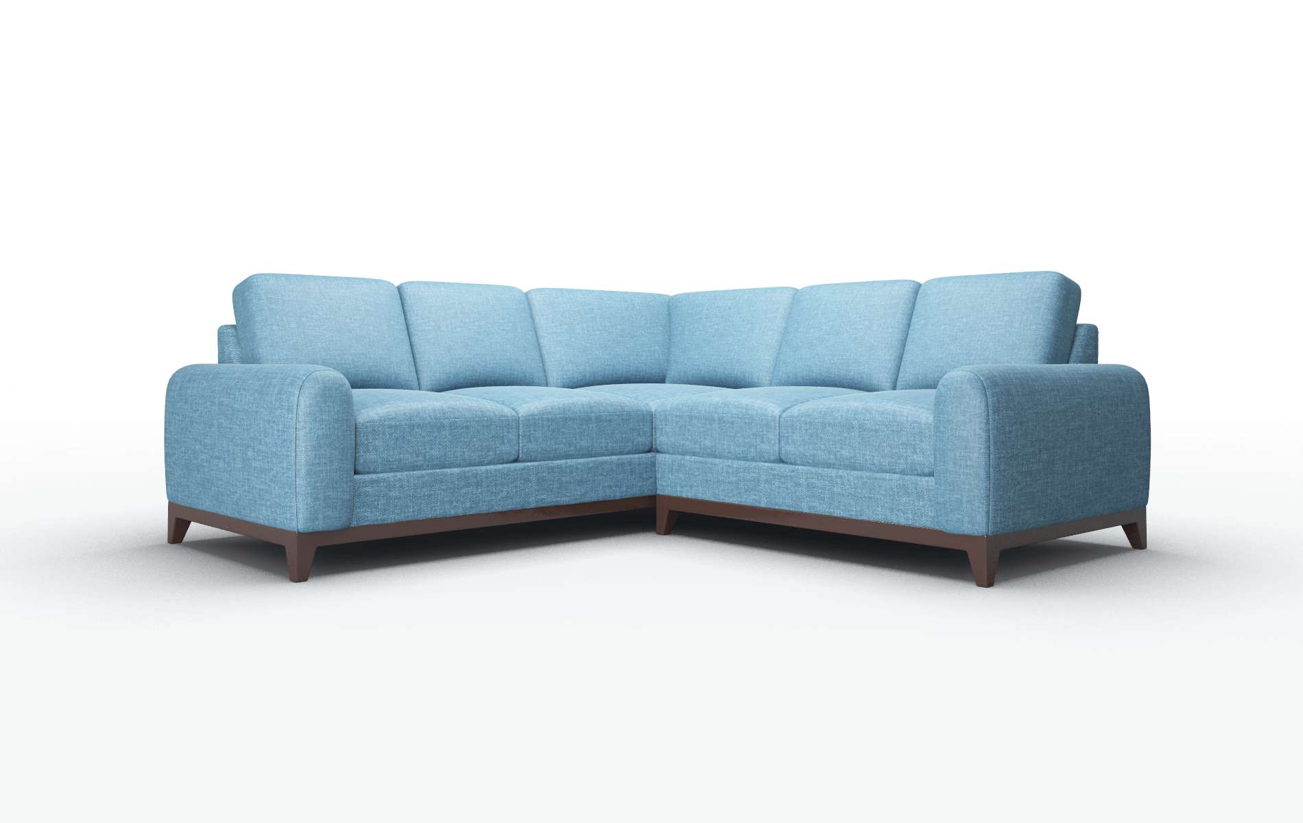 Mykonos Keylargo ocean Sectional Espresso Legs  1